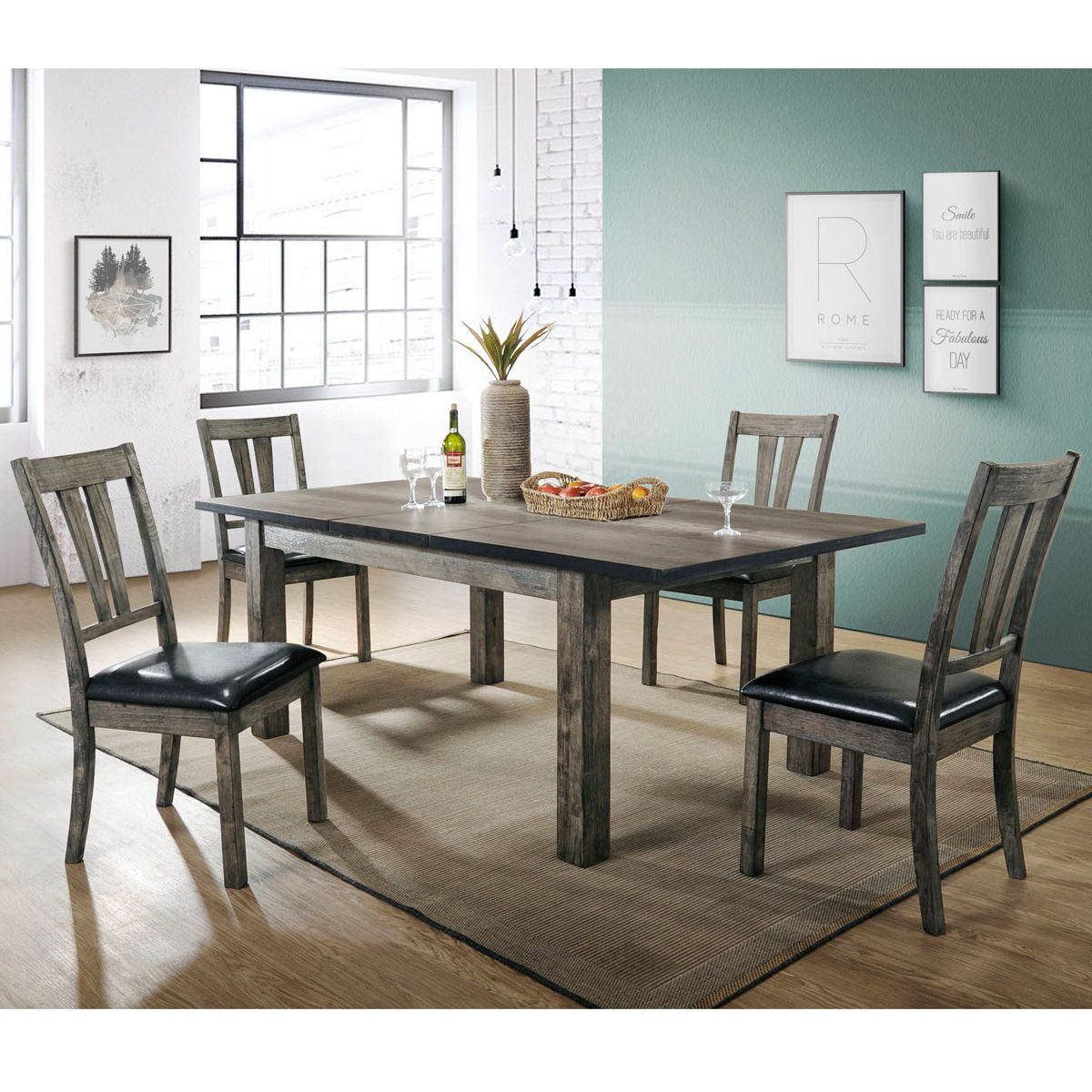 Ebay Intended For Tejeda 5 Piece Dining Sets (View 7 of 20)