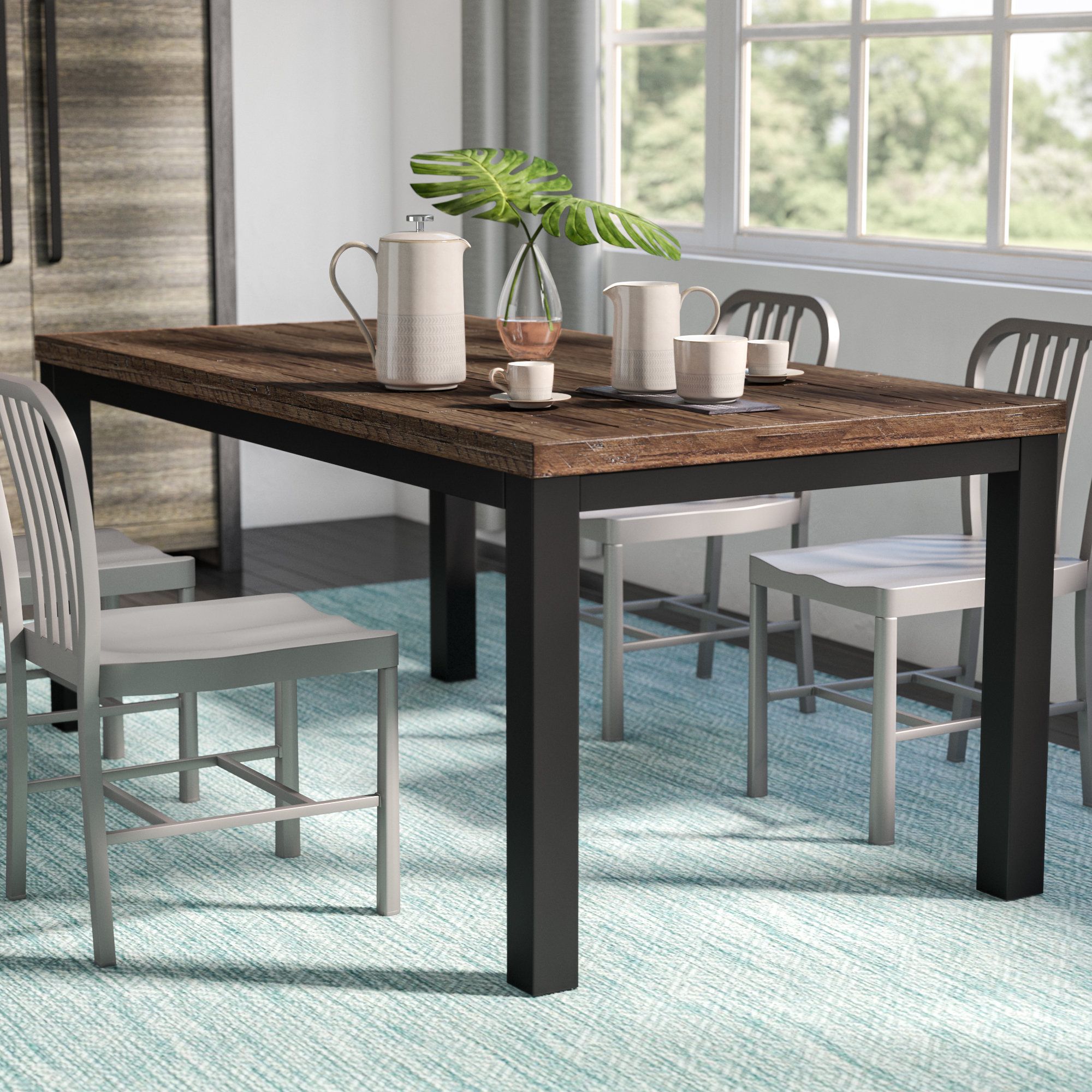Fashionable Langley 5 Piece Dining Set & Reviews (Photo 11 of 20)