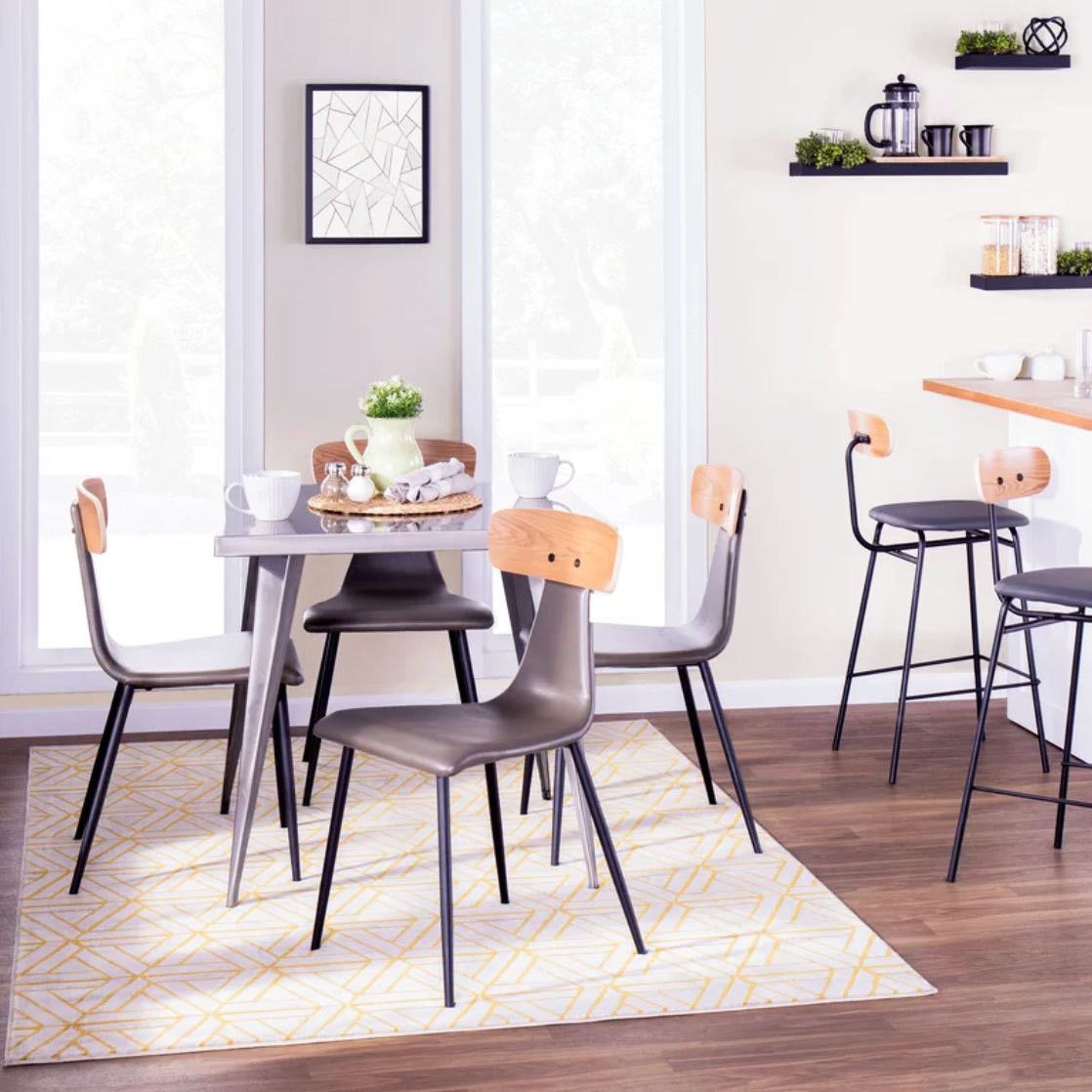Favorite Taulbee 5 Piece Dining Sets Within Dining Tables For Small Spaces – Small Spaces – Lonny (View 13 of 20)