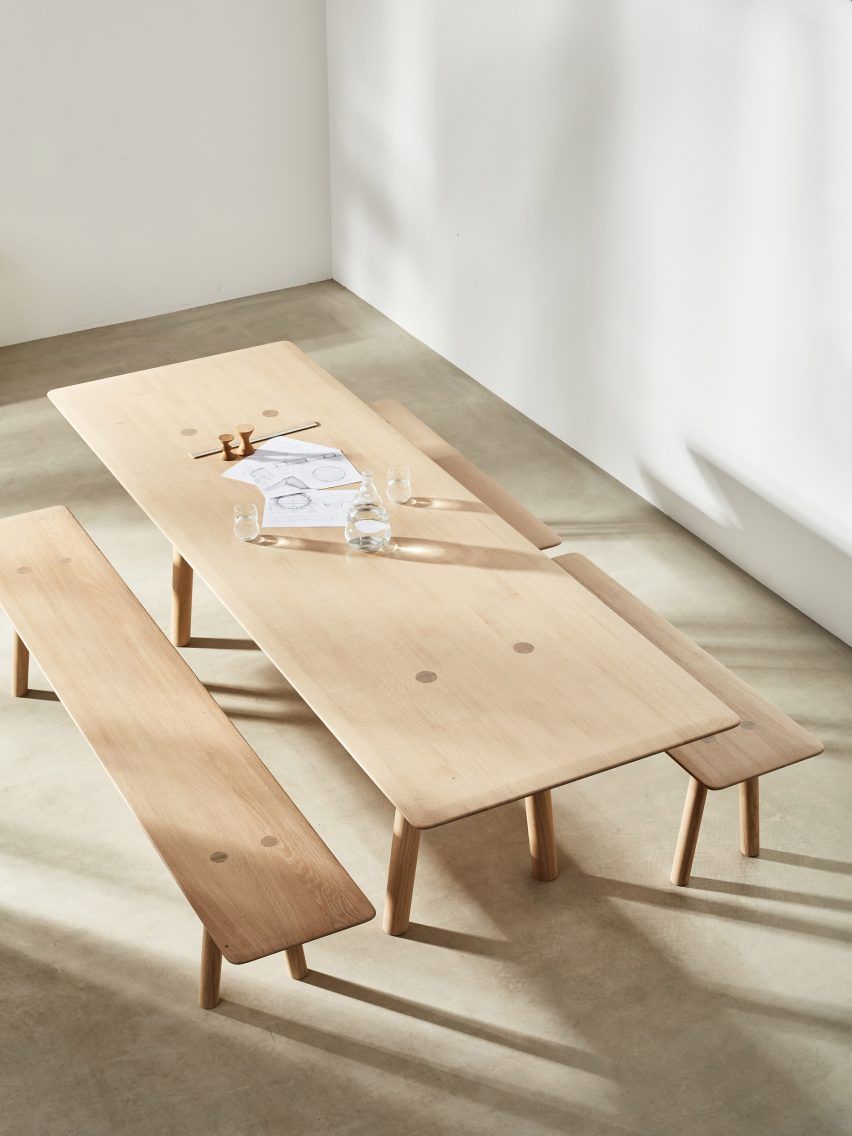 Foster+partners Launches Range Of Solid Wood Furniture Throughout Well Known Sundberg 5 Piece Solid Wood Dining Sets (View 11 of 20)