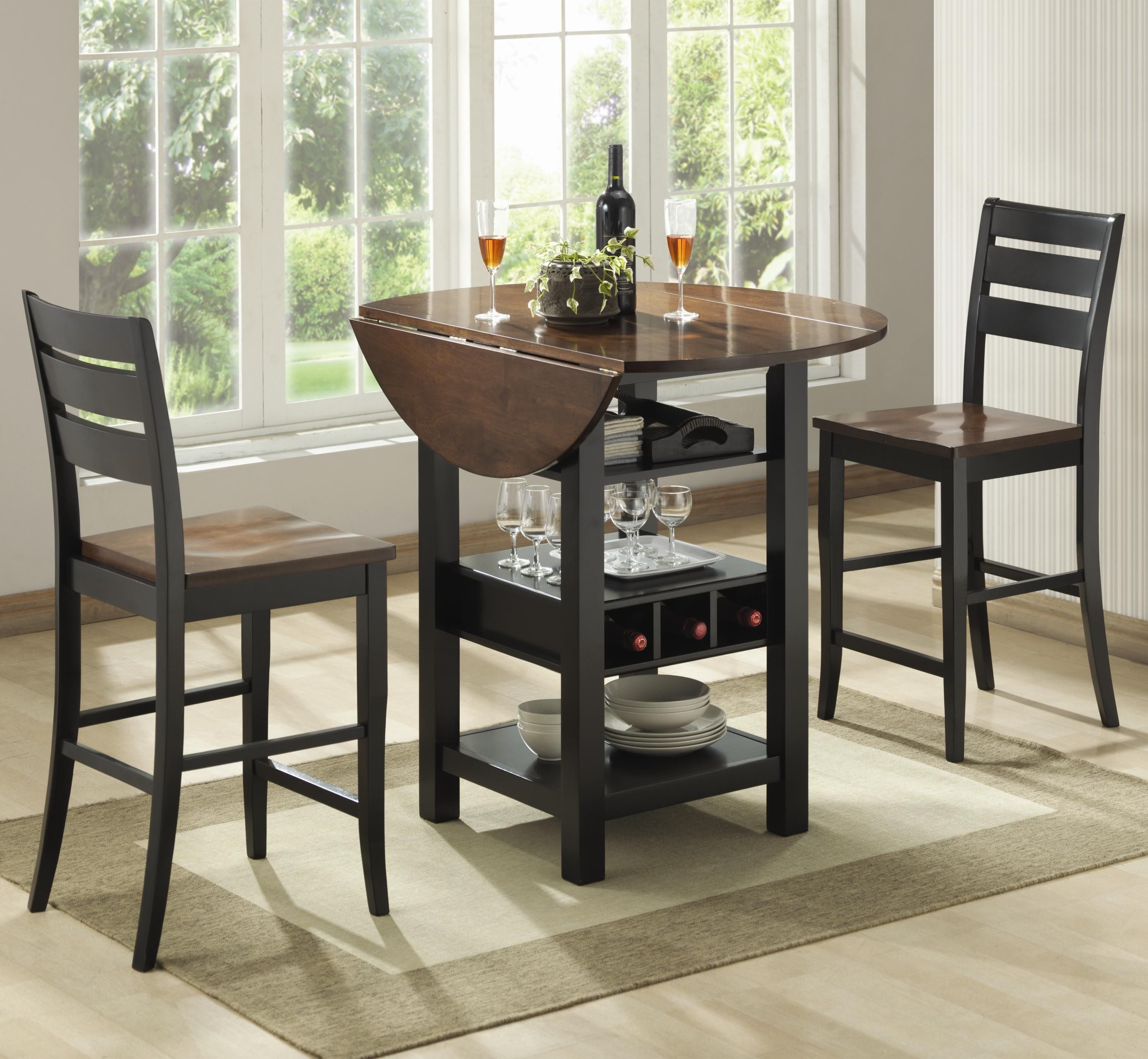 Furniture: Counter Height Pub Table For Enjoy Your Meals And Work In Most Recently Released Cincinnati 3 Piece Dining Sets (Photo 5 of 20)