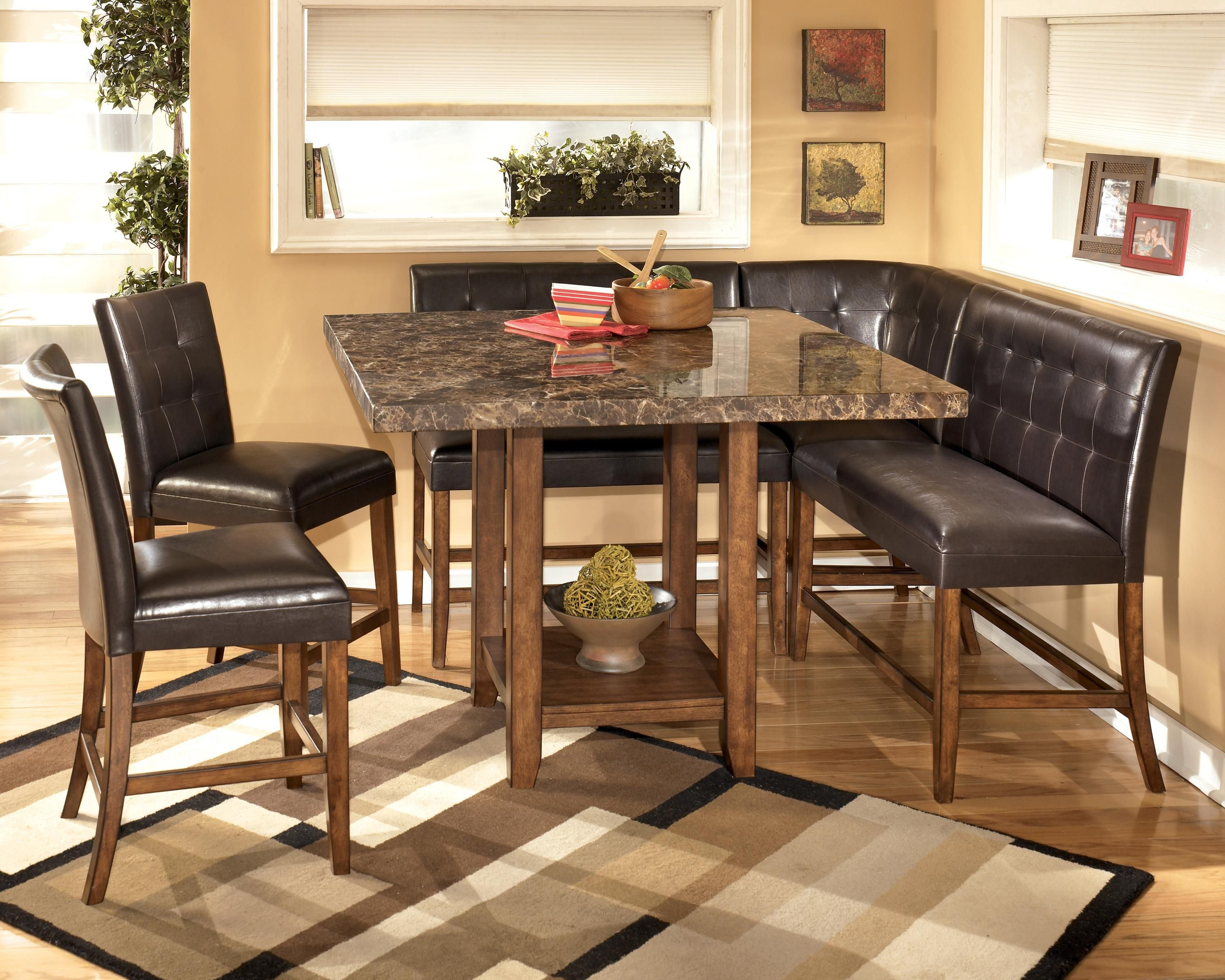 Newest Pratiksha Sonoma 5 Piece Dining Sets Inside Lacey 6 Piece Dining Pub Setsignature Designashley (Photo 1 of 20)