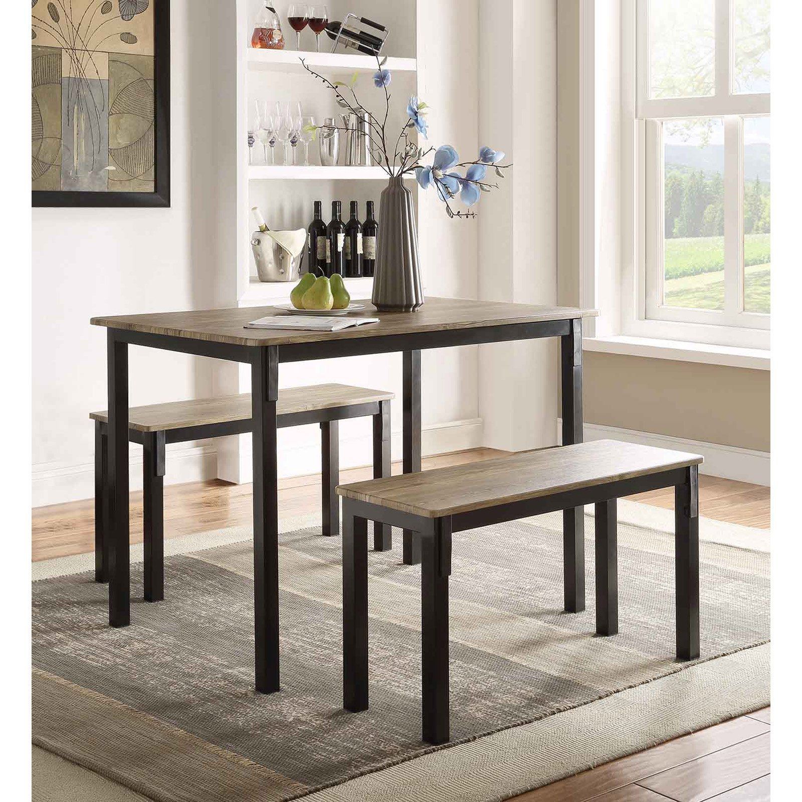 Products In 2019 With Regard To Well Liked Rossiter 3 Piece Dining Sets (Photo 6 of 20)
