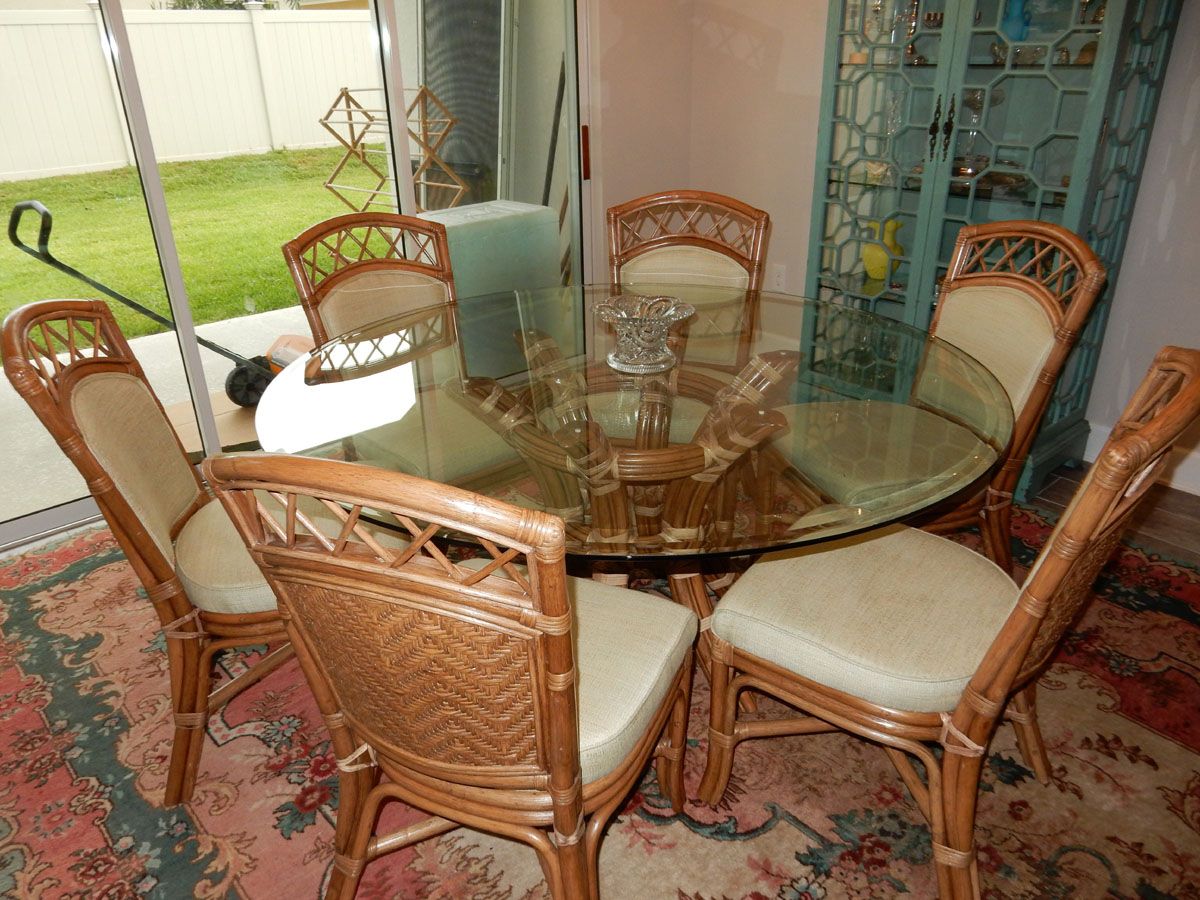 Recent Saint Croix Dining Table With 54 Inch Round Glass From Classic With Regard To Saintcroix 3 Piece Dining Sets (View 20 of 20)