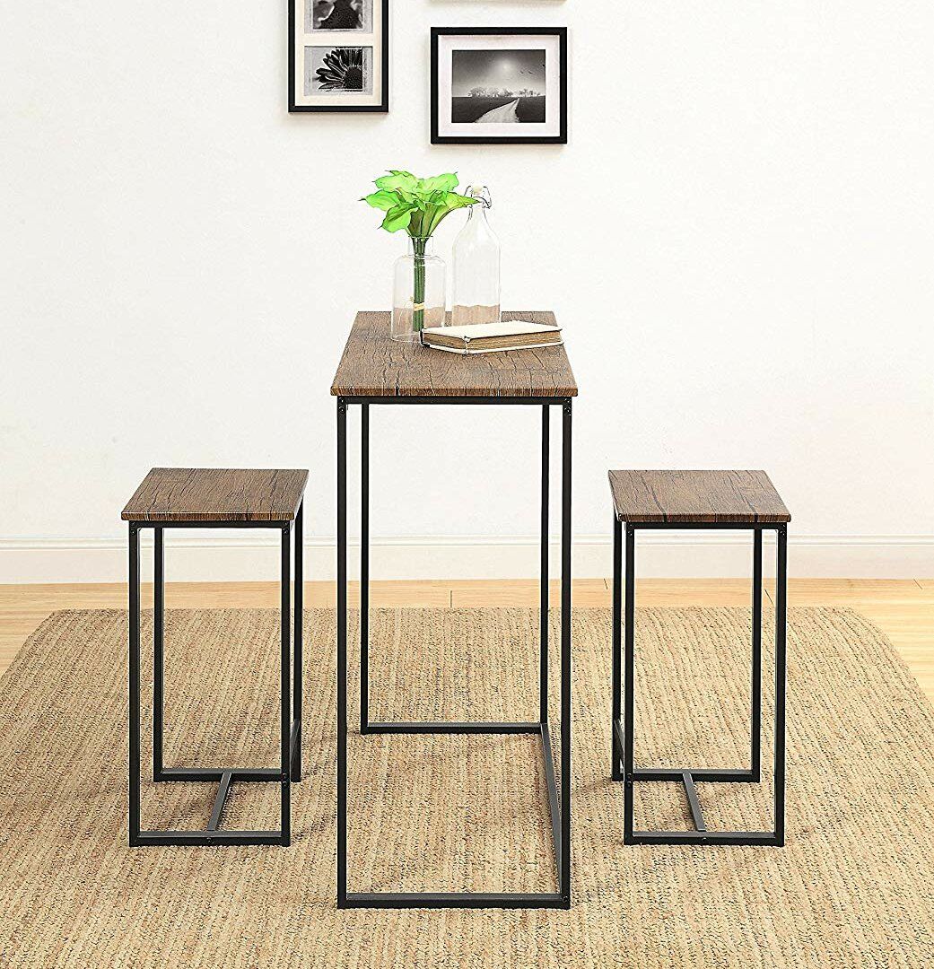 Featured Photo of The Best Wallflower 3 Piece Dining Sets