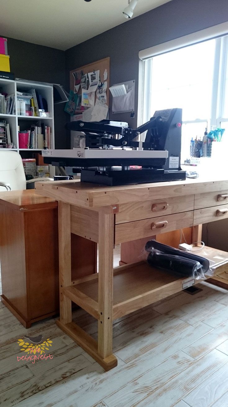 This Workbench Is Great To Put A Heat Press On (View 6 of 20)