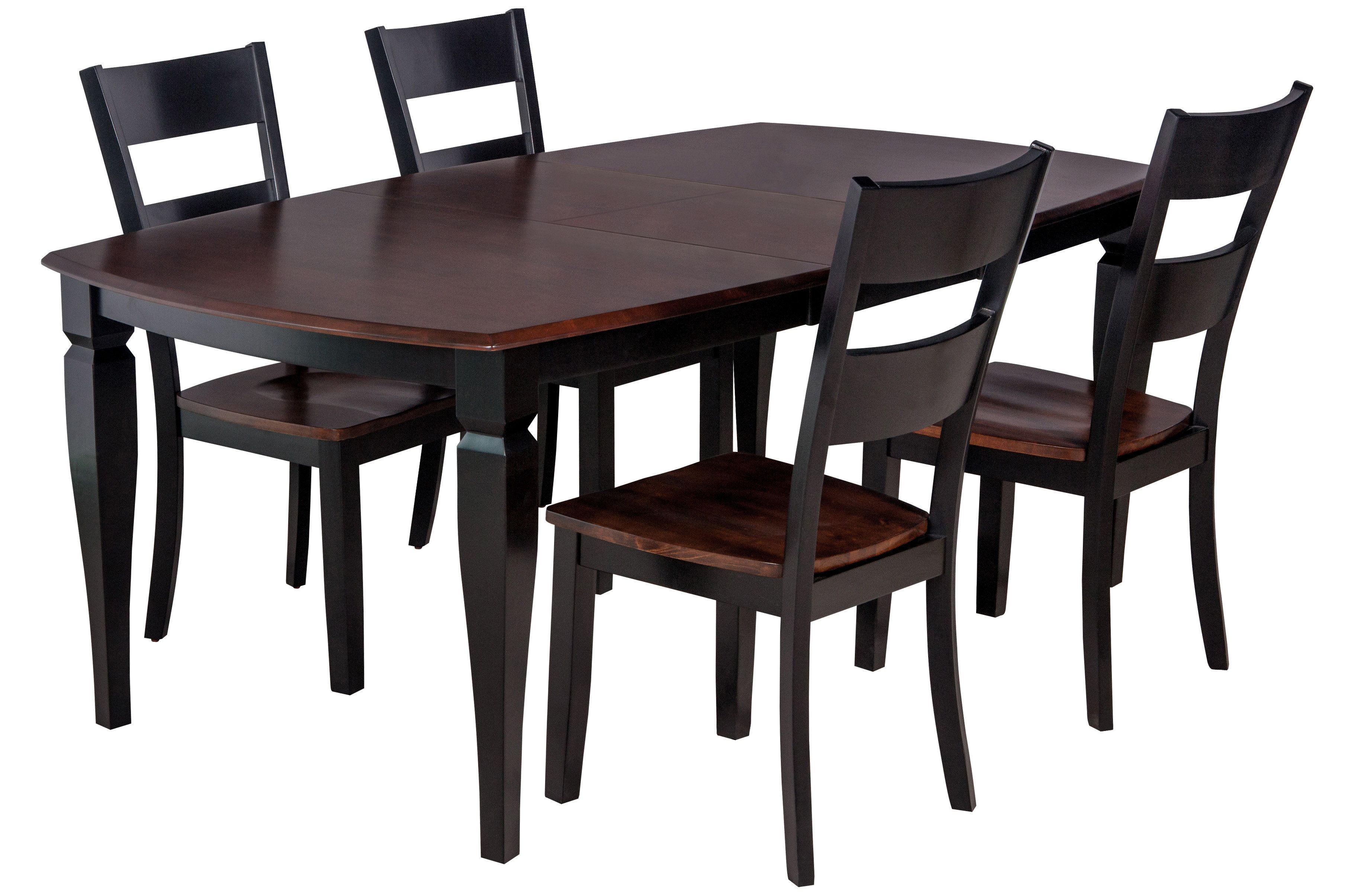 Ttpfurnish Victoria 5 Piece Solid Wood Dining Set (Photo 12 of 20)