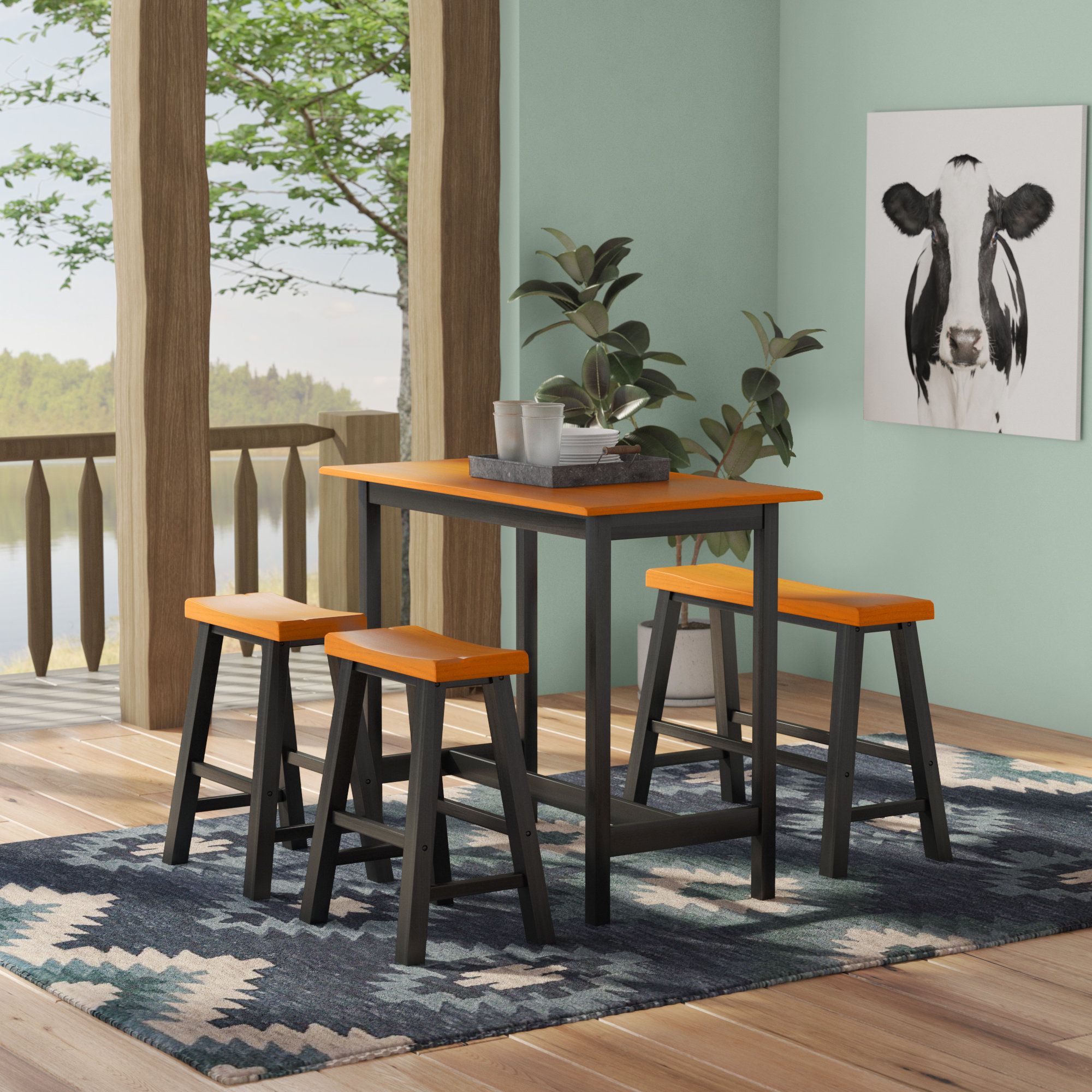 Featured Photo of  Best 20+ of Kerley 4 Piece Dining Sets