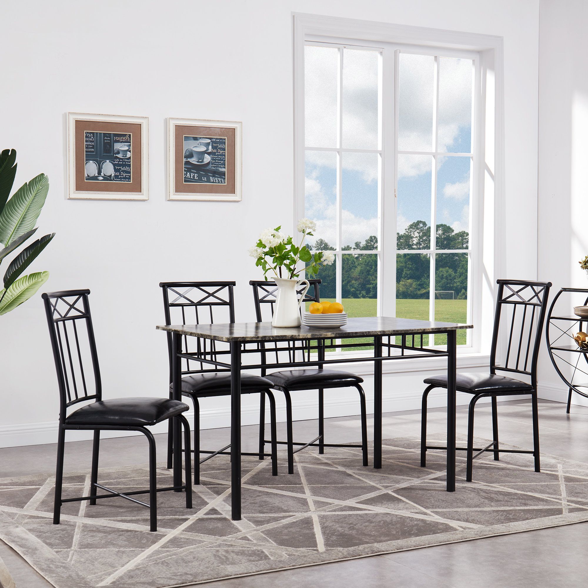 Wayfair Intended For Most Up To Date Taulbee 5 Piece Dining Sets (View 3 of 20)