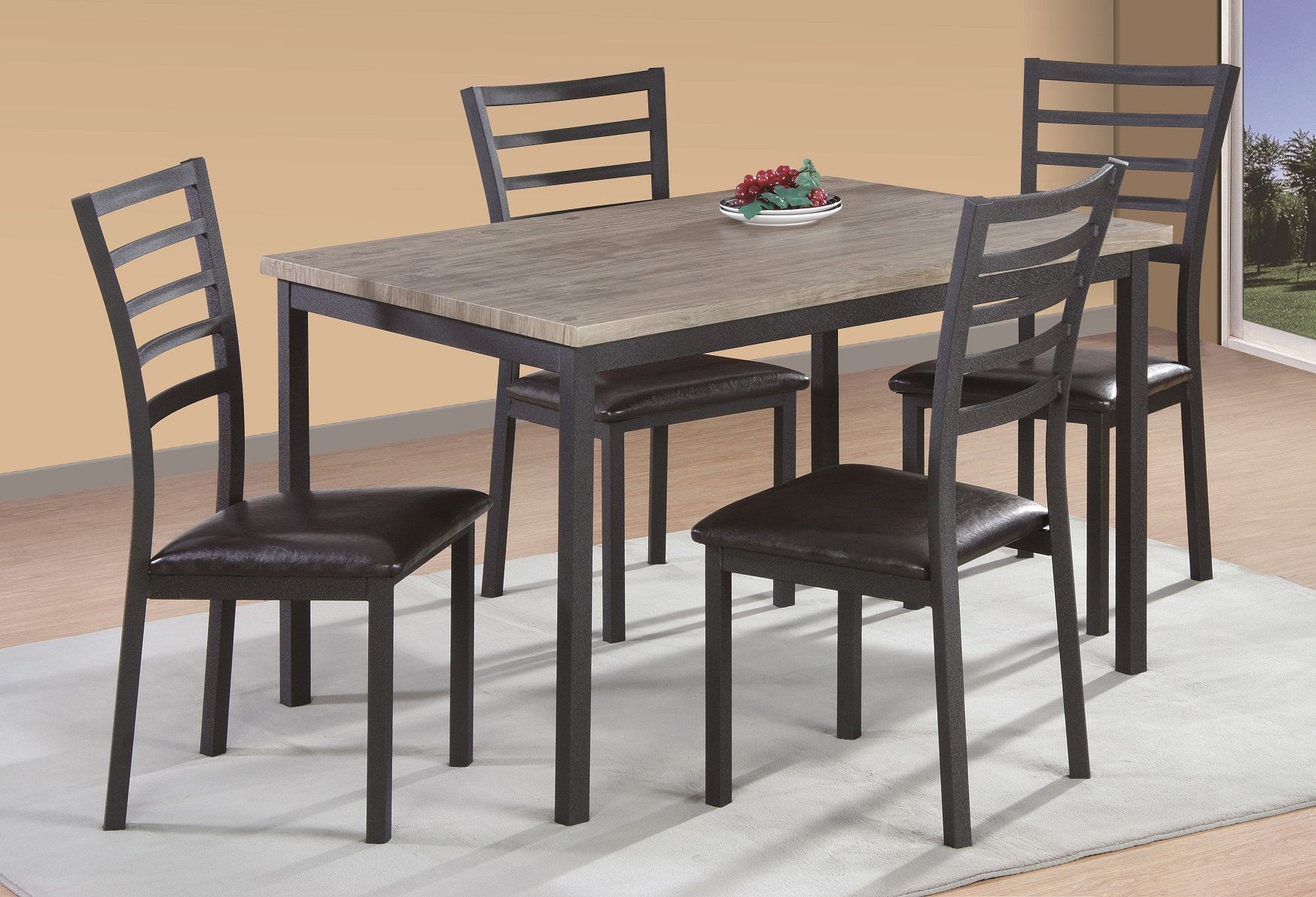 Wayfair Pertaining To Taulbee 5 Piece Dining Sets (View 10 of 20)