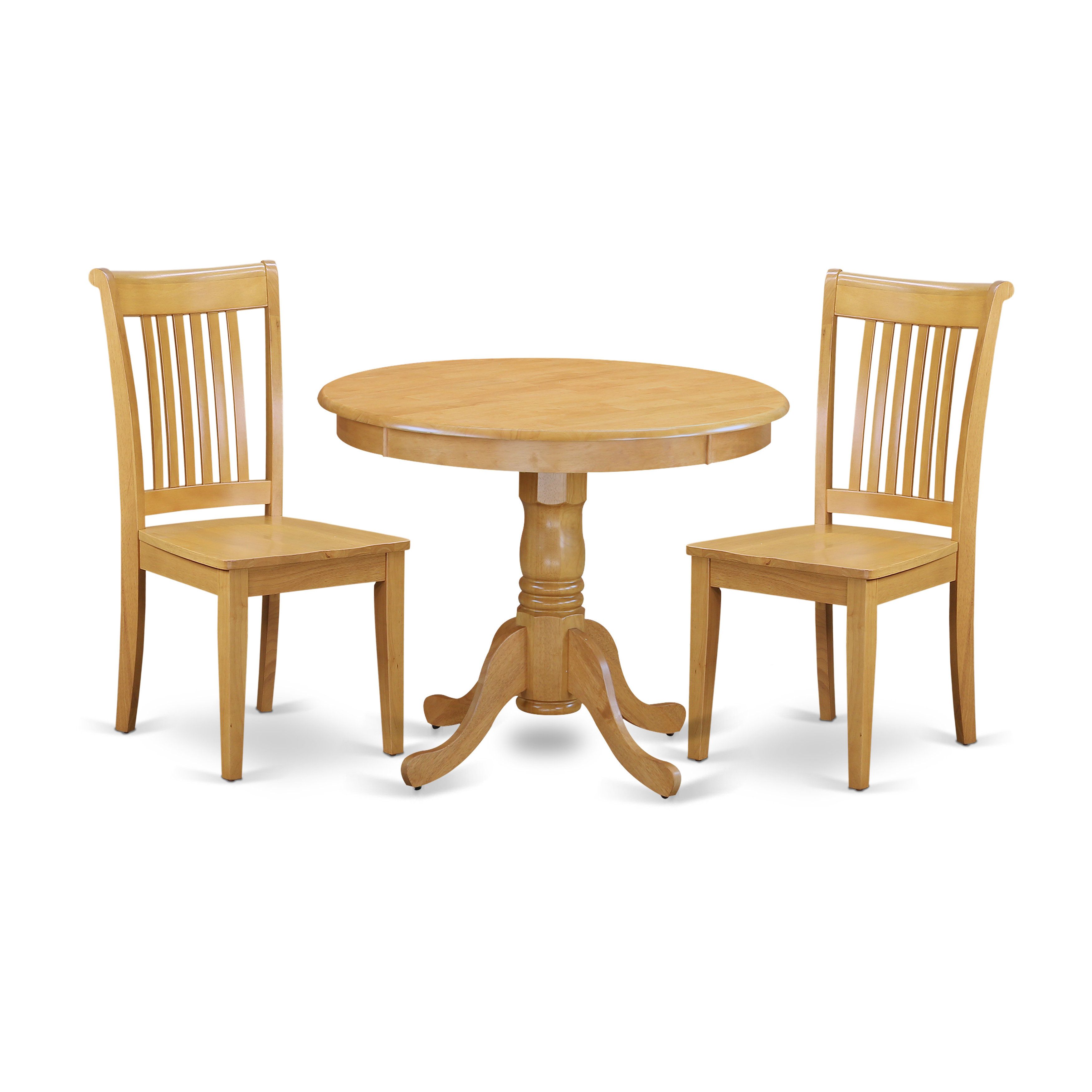 Well Known West Hill Family Table 3 Piece Dining Sets Inside August Grove Brendan 3 Piece Breakfast Nook Solid Wood Dining Set (Photo 20 of 20)