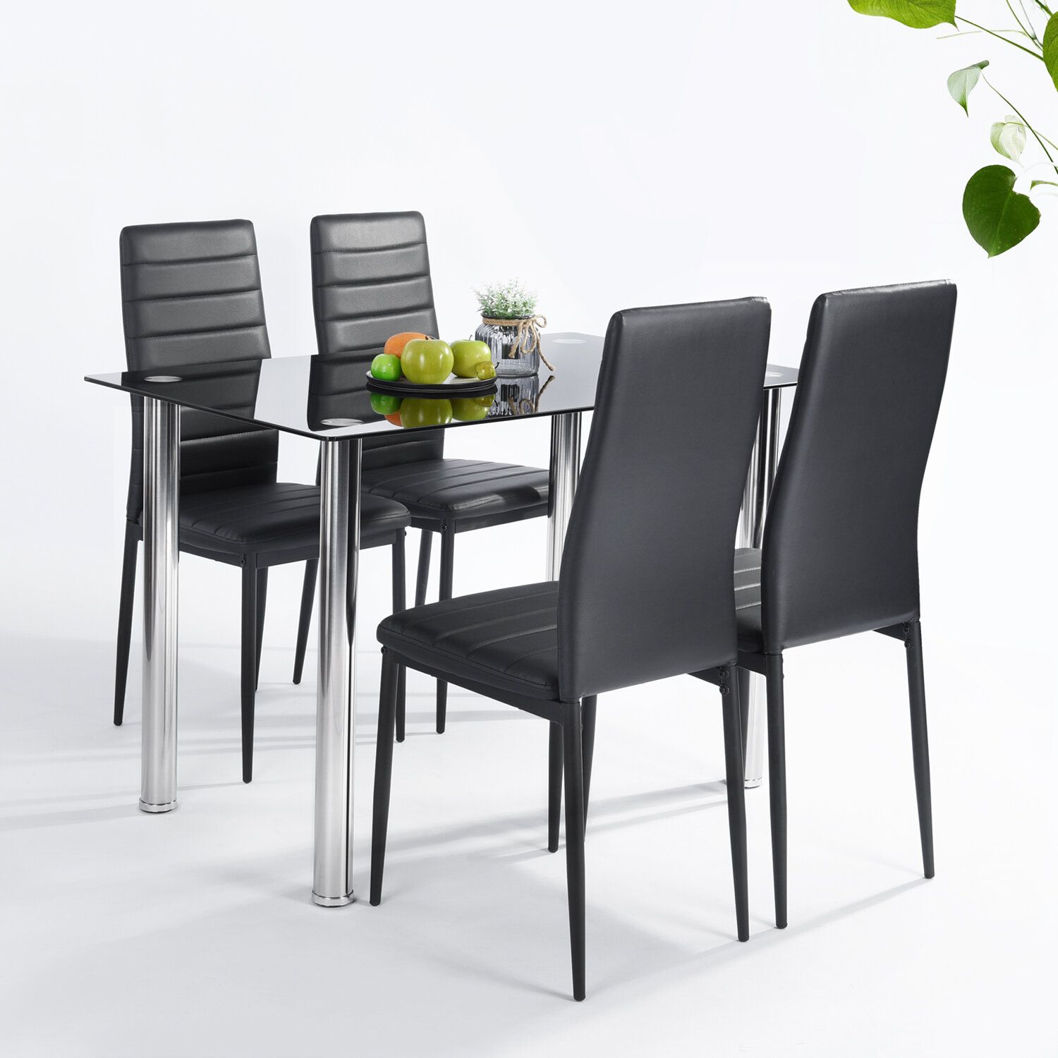 Widely Used Ebern Designs Lamotte 5 Piece Dining Set (View 1 of 20)