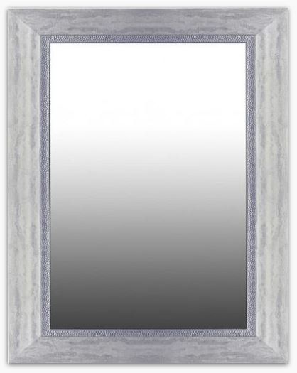 35" X 27" Silver Frame Mirror With Regard To Silver Frame Accent Mirrors (Photo 10 of 20)