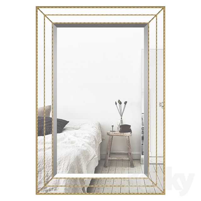3d Models: Mirror – Willacoochee Traditional Beveled Accent Regarding Traditional Beveled Accent Mirrors (View 18 of 20)