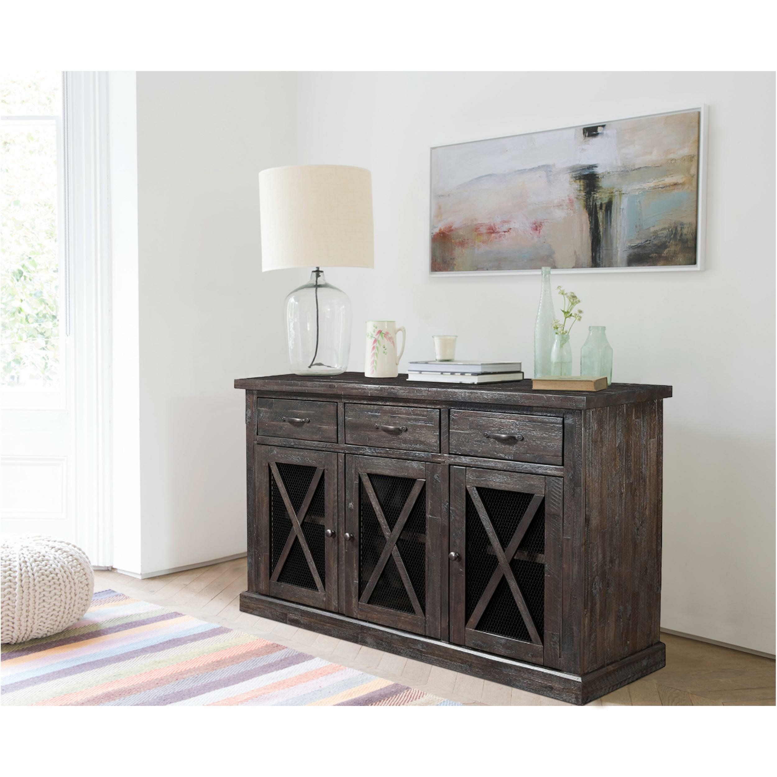Blayze Rubberwood Sideboard Within Most Recently Released Ames Sideboards (View 18 of 20)
