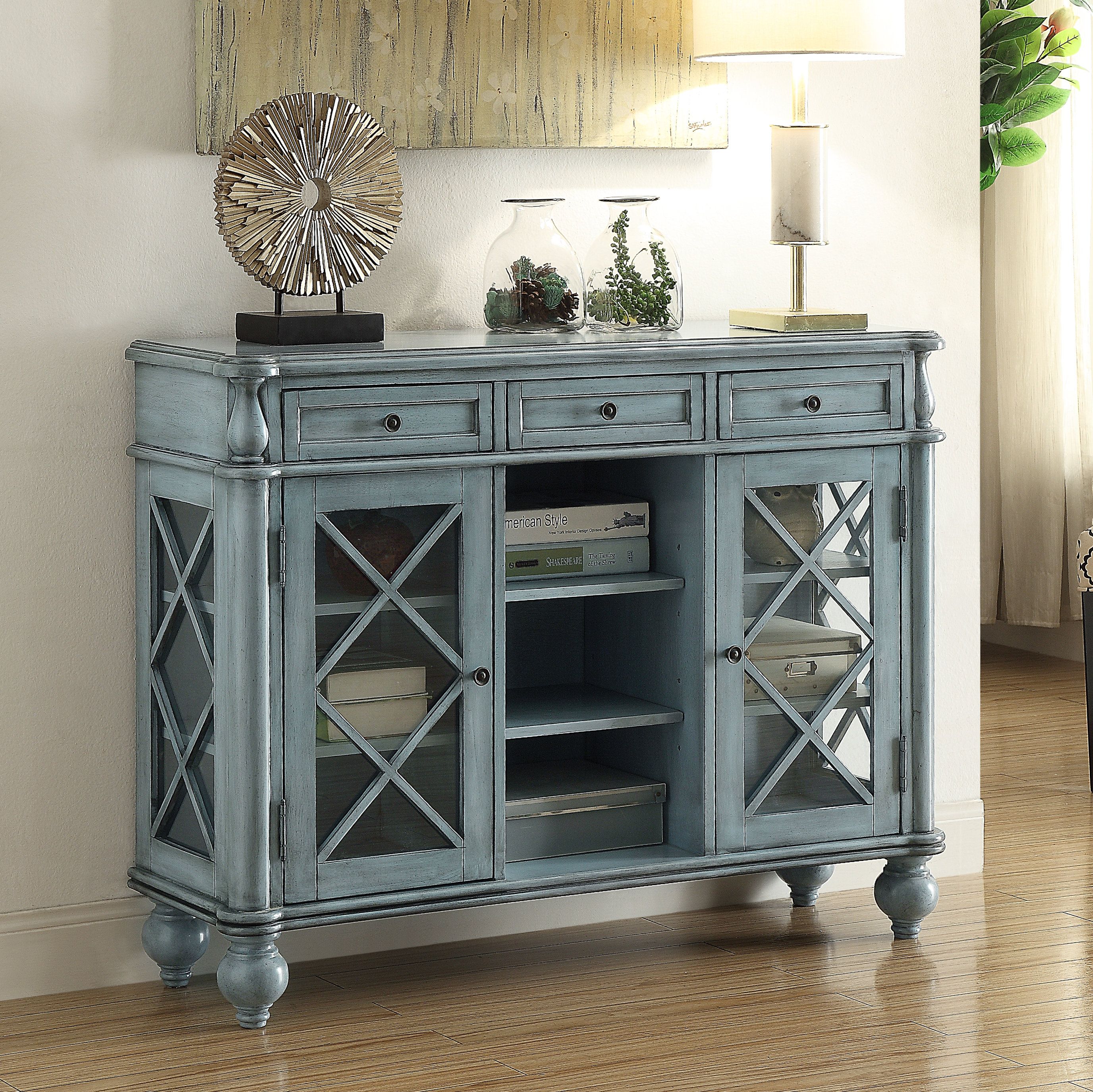 Blue & Gold Sideboards & Buffets You'll Love In 2019 | Wayfair Pertaining To Most Current Wattisham Sideboards (Photo 14 of 20)