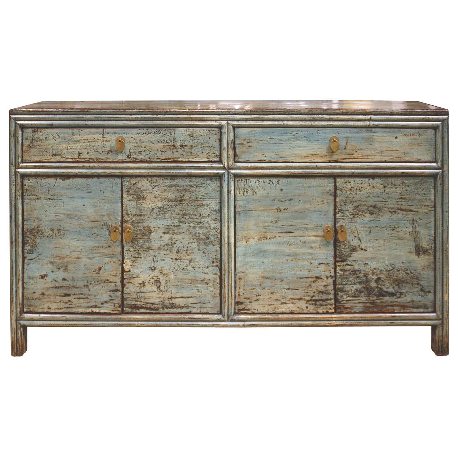 Blue/green Sideboard | Buffets And Sideboards | Sideboard Inside Most Popular Rutledge Sideboards (Photo 18 of 20)