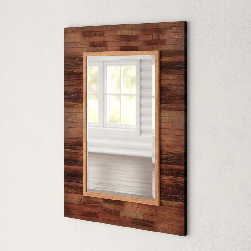 Booth Reclaimed Wall Mirror Accent Intended For Newtown Accent Mirrors (View 15 of 20)