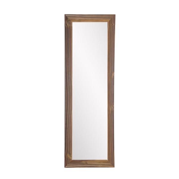 Brandtworks Wood Toned Slim Accent Mirror Bm44thin L3 – The Regarding Wood Accent Mirrors (View 7 of 20)