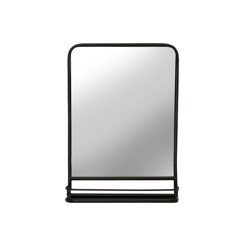 Cadbury Metal Cottage/country Accent Mirror Throughout Koeller Industrial Metal Wall Mirrors (View 13 of 20)