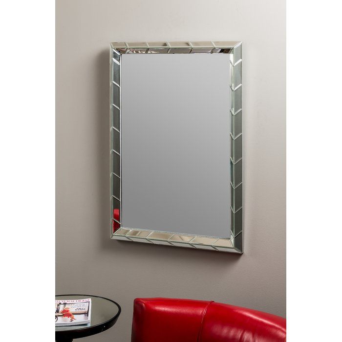 Casandra Modern & Contemporary Beveled Wall Mirror In Modern &amp; Contemporary Beveled Wall Mirrors (View 12 of 20)