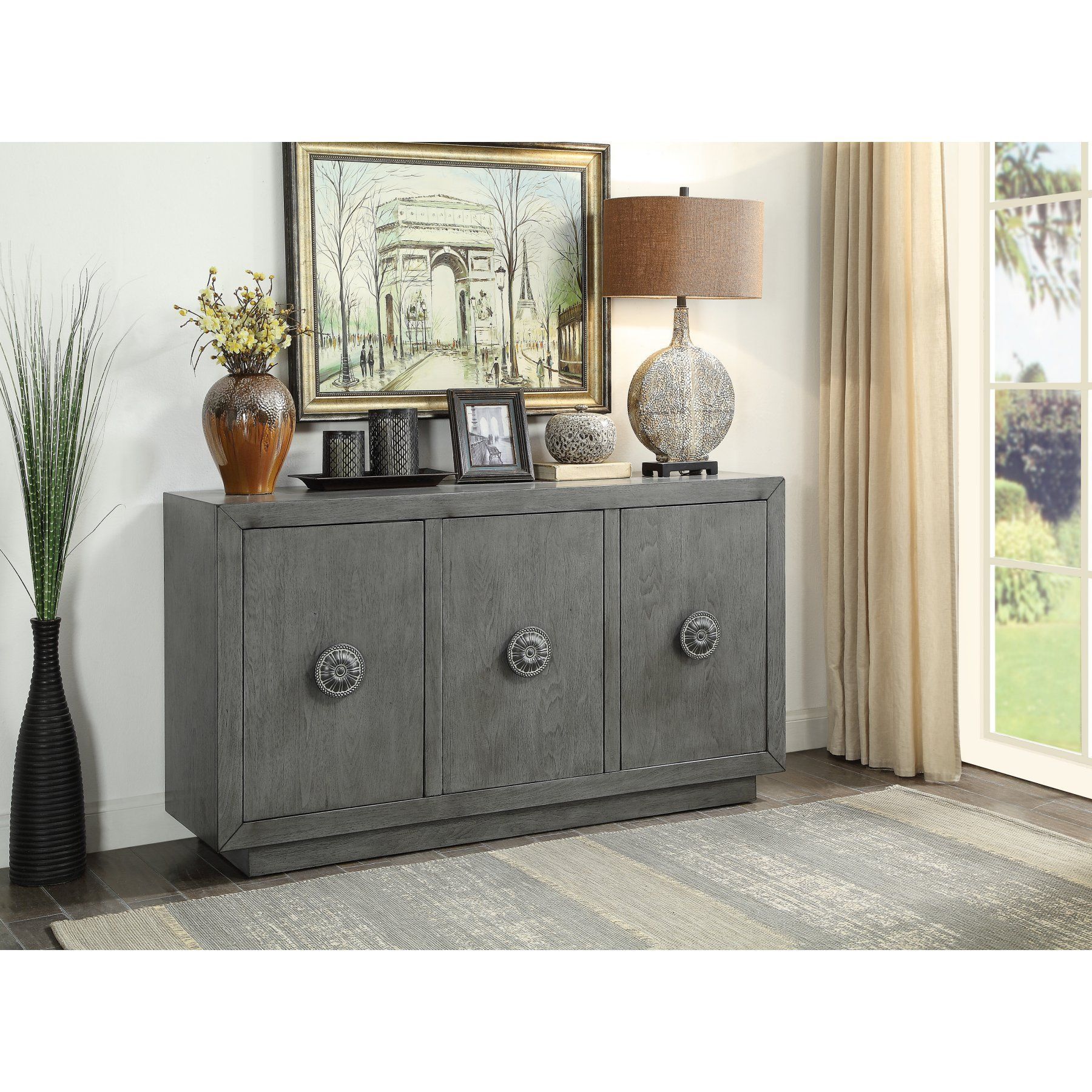 Coast To Coast 3 Door Media Credenza – 22525 | Products For Most Up To Date Errol Media Credenzas (View 17 of 20)