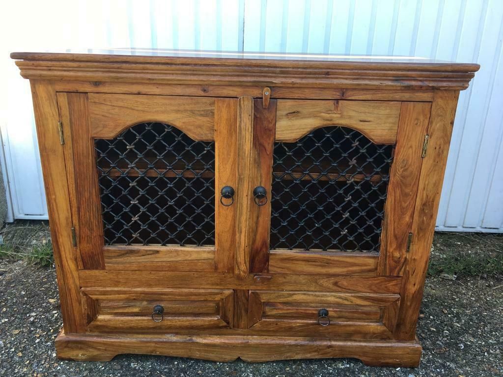 Delhi Solid Sheesham Indian Furniture Sideboard/tv Stand, Can Deliver  Locally | In Gosport, Hampshire | Gumtree Intended For 2017 Gosport Sideboards (Photo 11 of 20)