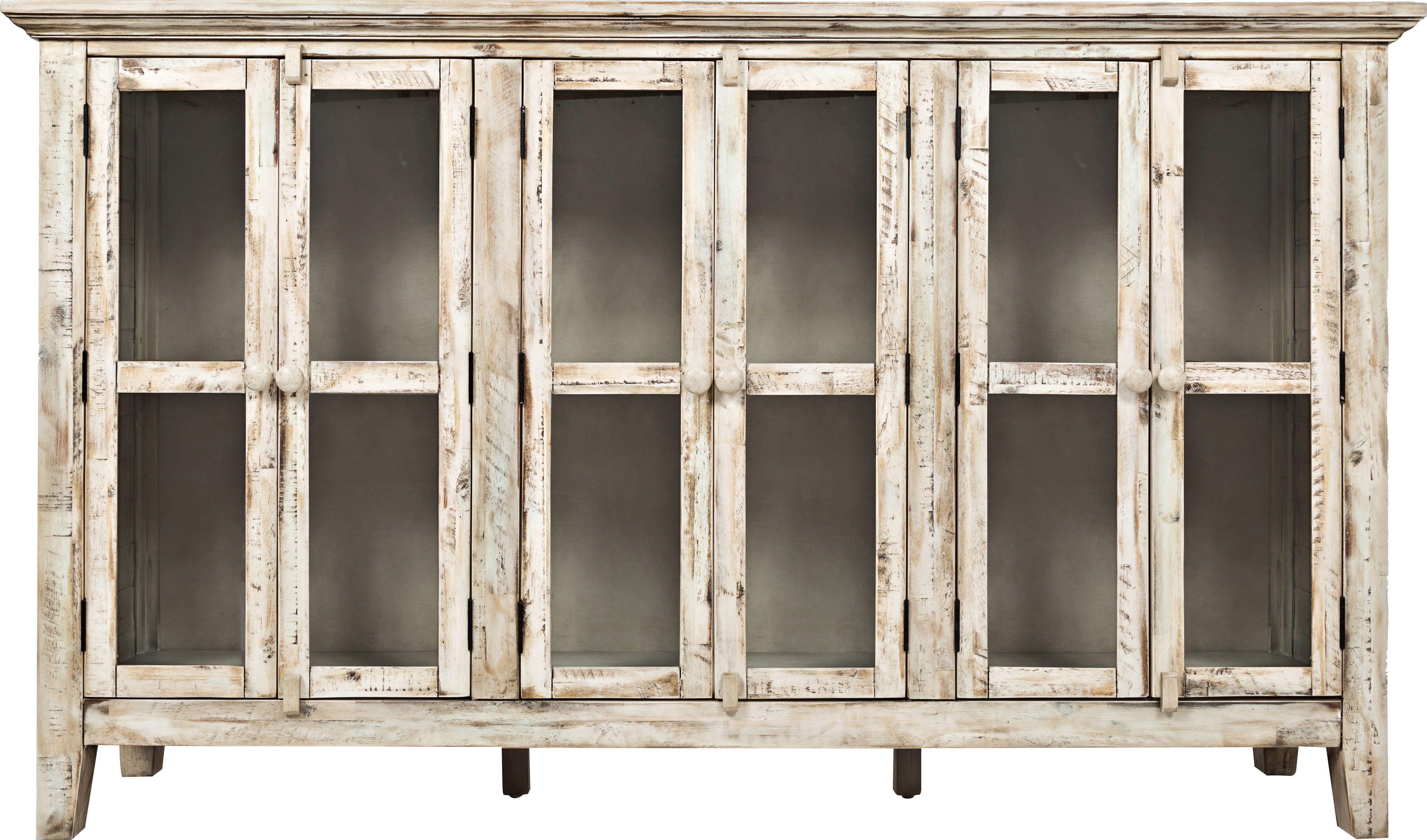 Farmhouse & Rustic Accent Chests & Cabinets | Birch Lane Within Current Kara 4 Door Accent Cabinets (View 13 of 20)