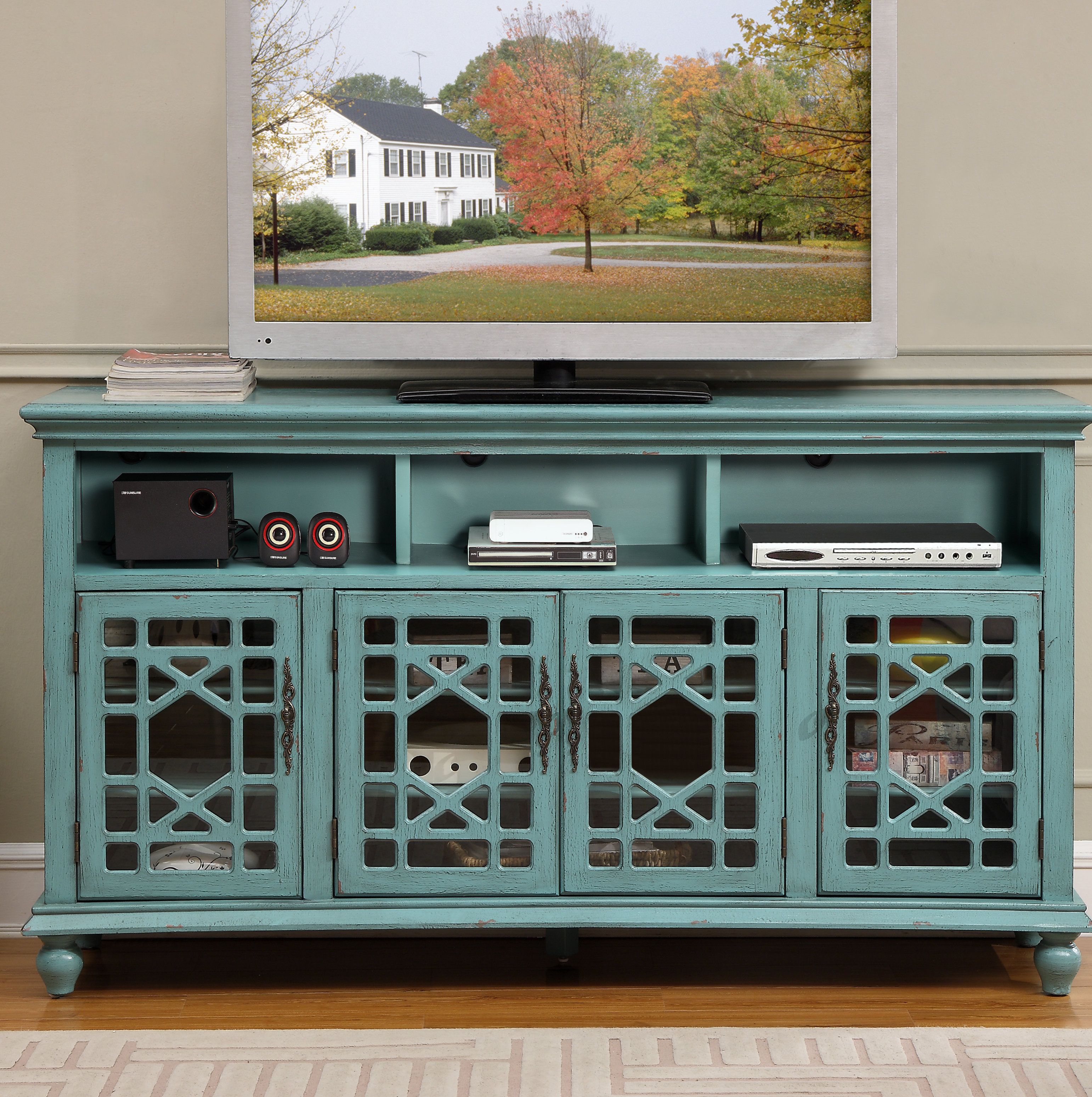 Farmhouse & Rustic Gray Wood Sideboards & Buffets | Birch Lane With Regard To Most Recently Released Cazenovia Charnley Sideboards (Photo 13 of 20)