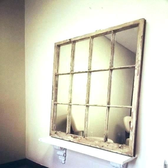 Faux Window Mirrors – Fashionsi.co In Faux Window Wood Wall Mirrors (Photo 14 of 20)
