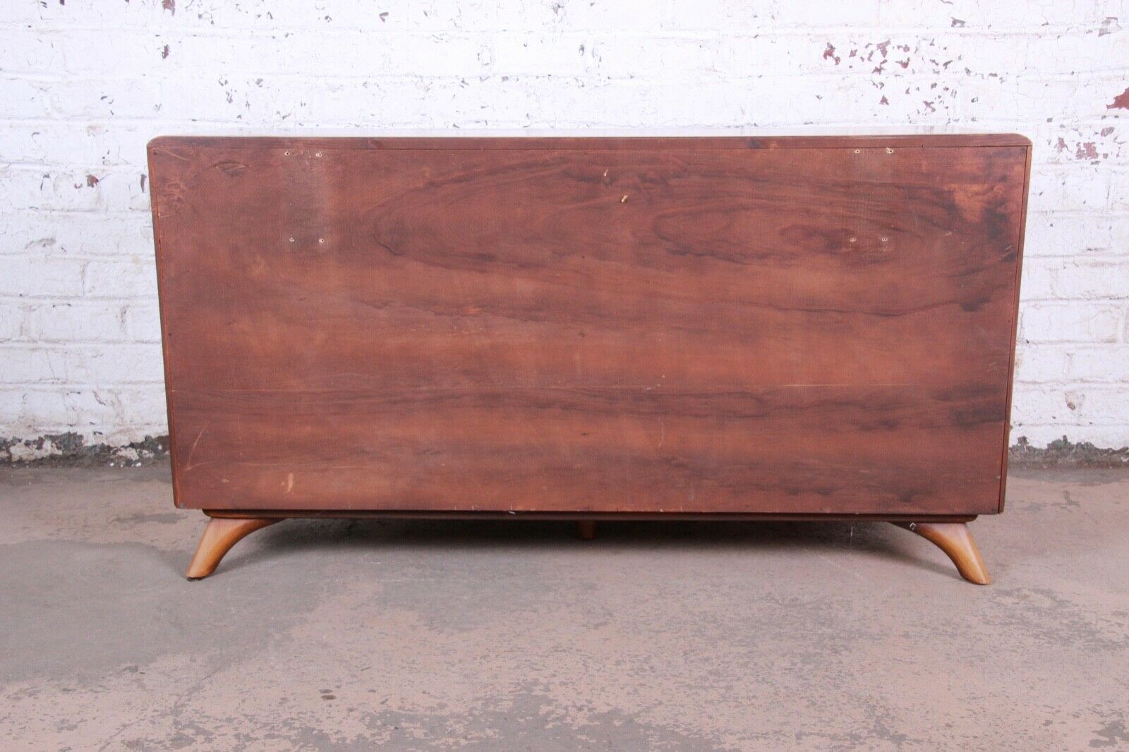 Franklin Shockey Rustic Modern Sculptured Pine Double Dresser Or Credenza,  1950s Pertaining To Most Up To Date Lowrey Credenzas (View 6 of 20)