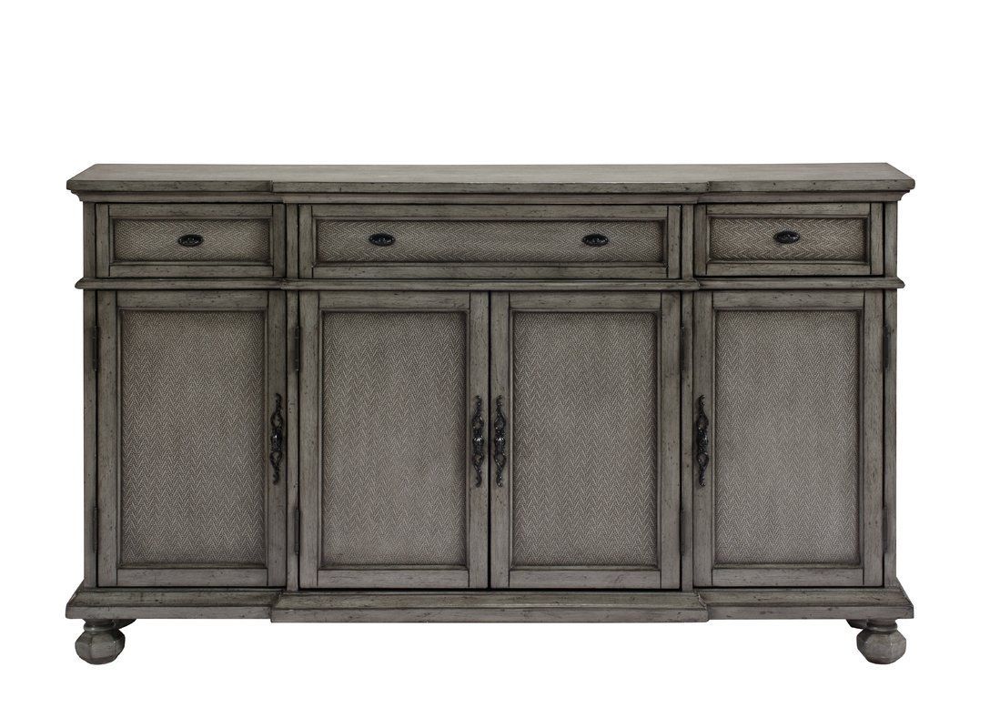Giulia 3 Drawer Credenza | For The Home In 2019 | Sideboard For Recent Deville Russelle Sideboards (View 7 of 20)