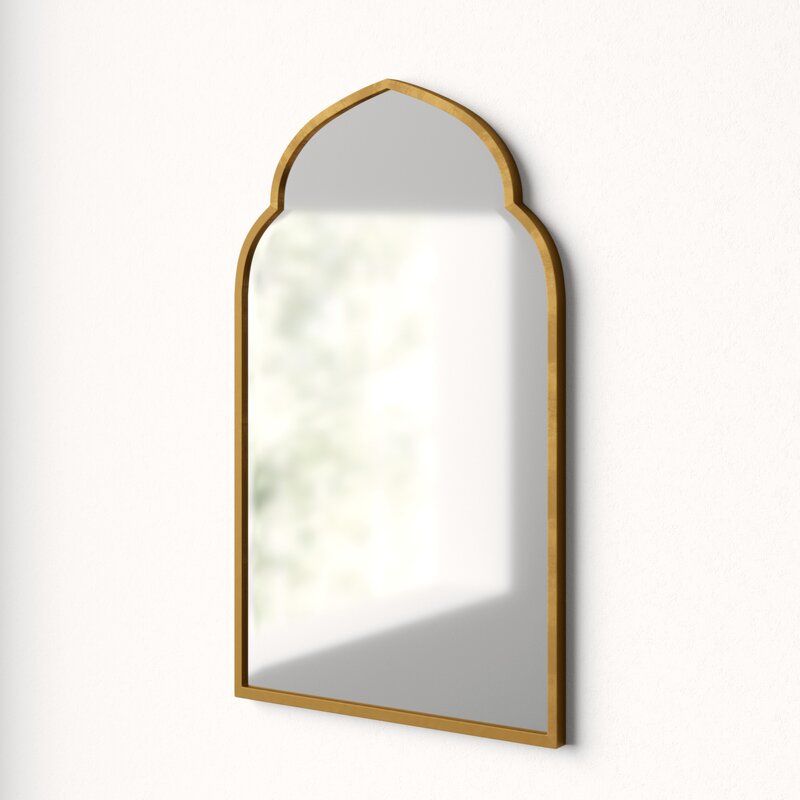 Gold Arch Wall Mirror With Regard To Gold Arch Wall Mirrors (View 9 of 20)