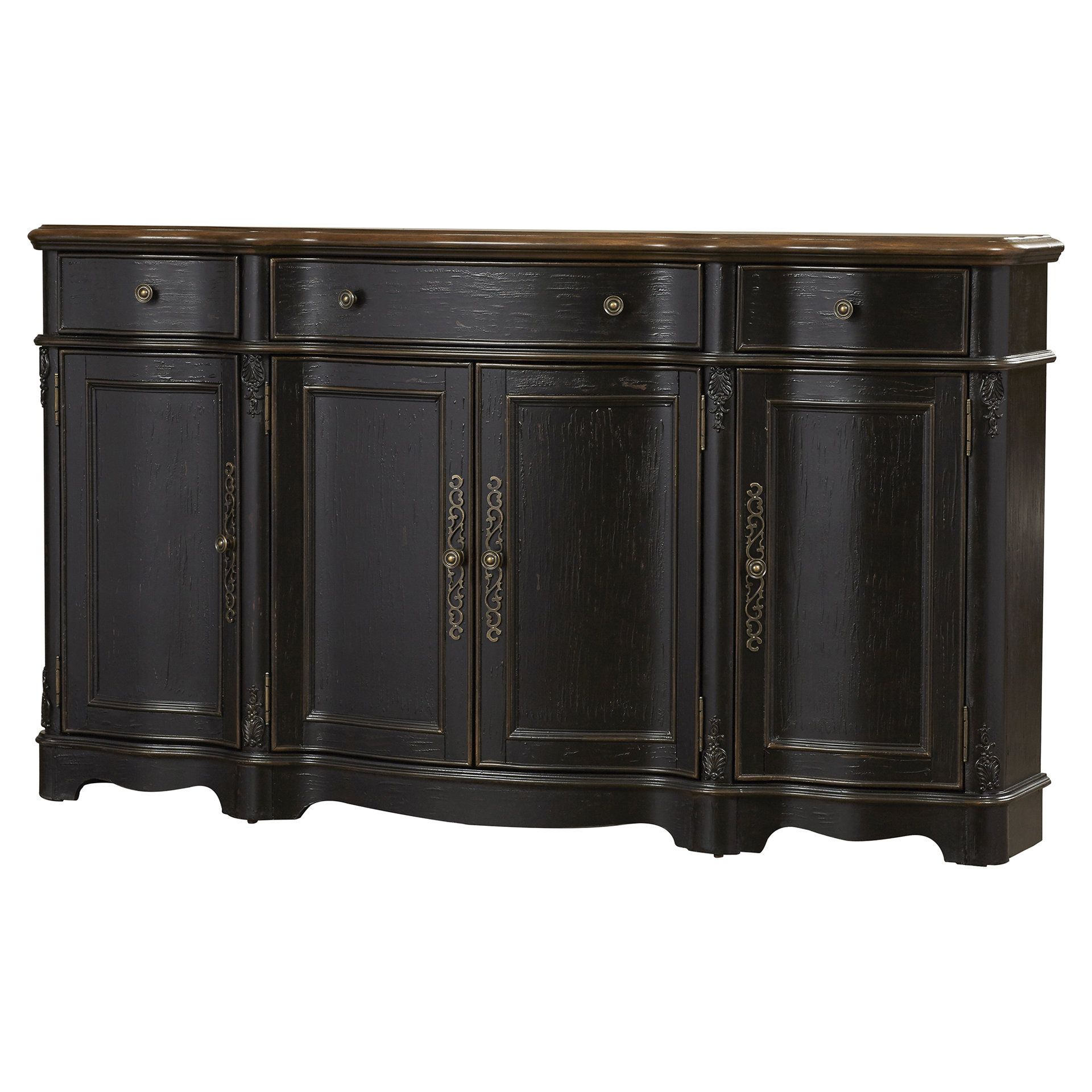Hewlett Sideboard In Recent Ilyan Traditional Wood Sideboards (View 12 of 20)