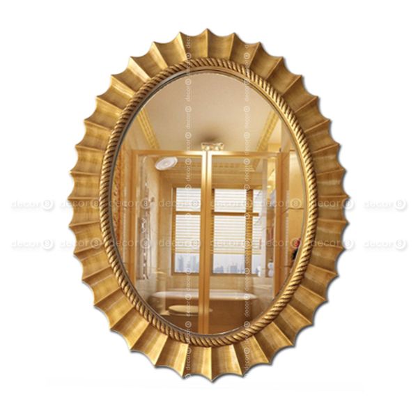 Hong Kong Accent Mirrors You'll Love | Decor8 | Hk Mirrors & Wall Decor |  Aston Nautical Rope Frame Oval Accent Mirror – Antique Gold Throughout Accent Mirrors (Photo 19 of 20)