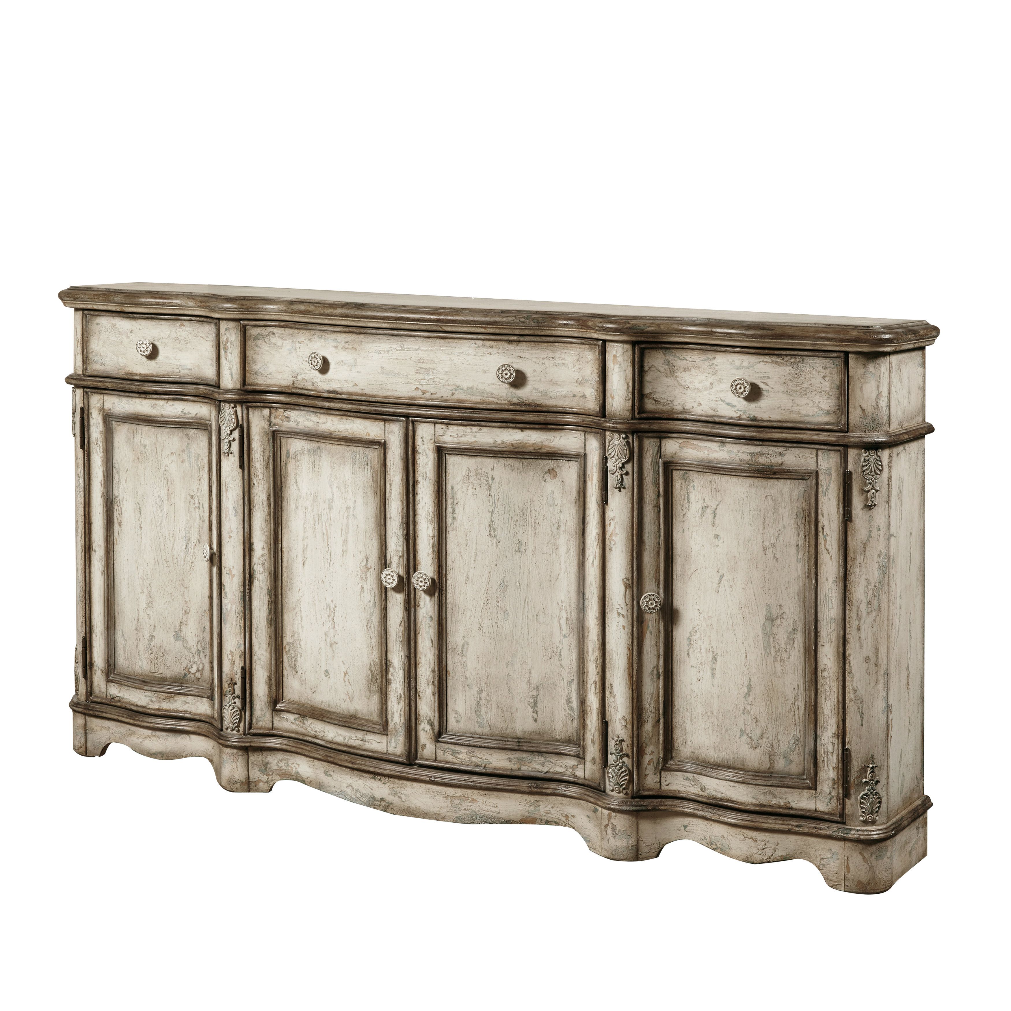 Ilyan Traditional Wood Sideboard Within Most Recently Released Deville Russelle Sideboards (View 3 of 20)