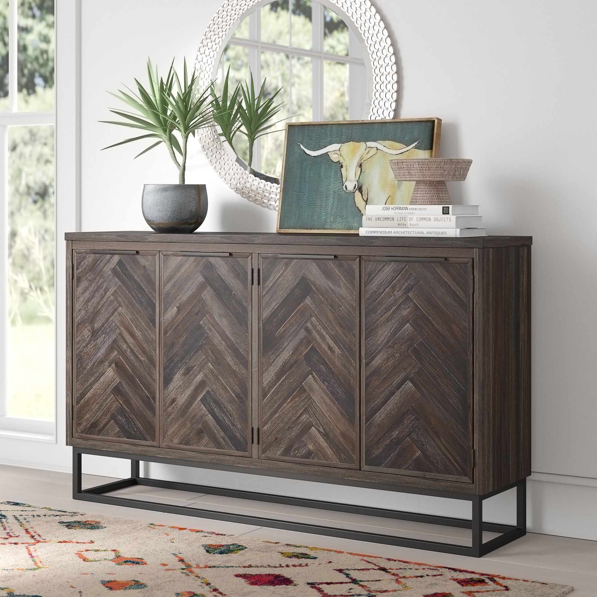 Kaelyn Credenza Intended For Most Popular Armelle Sideboards (View 7 of 20)