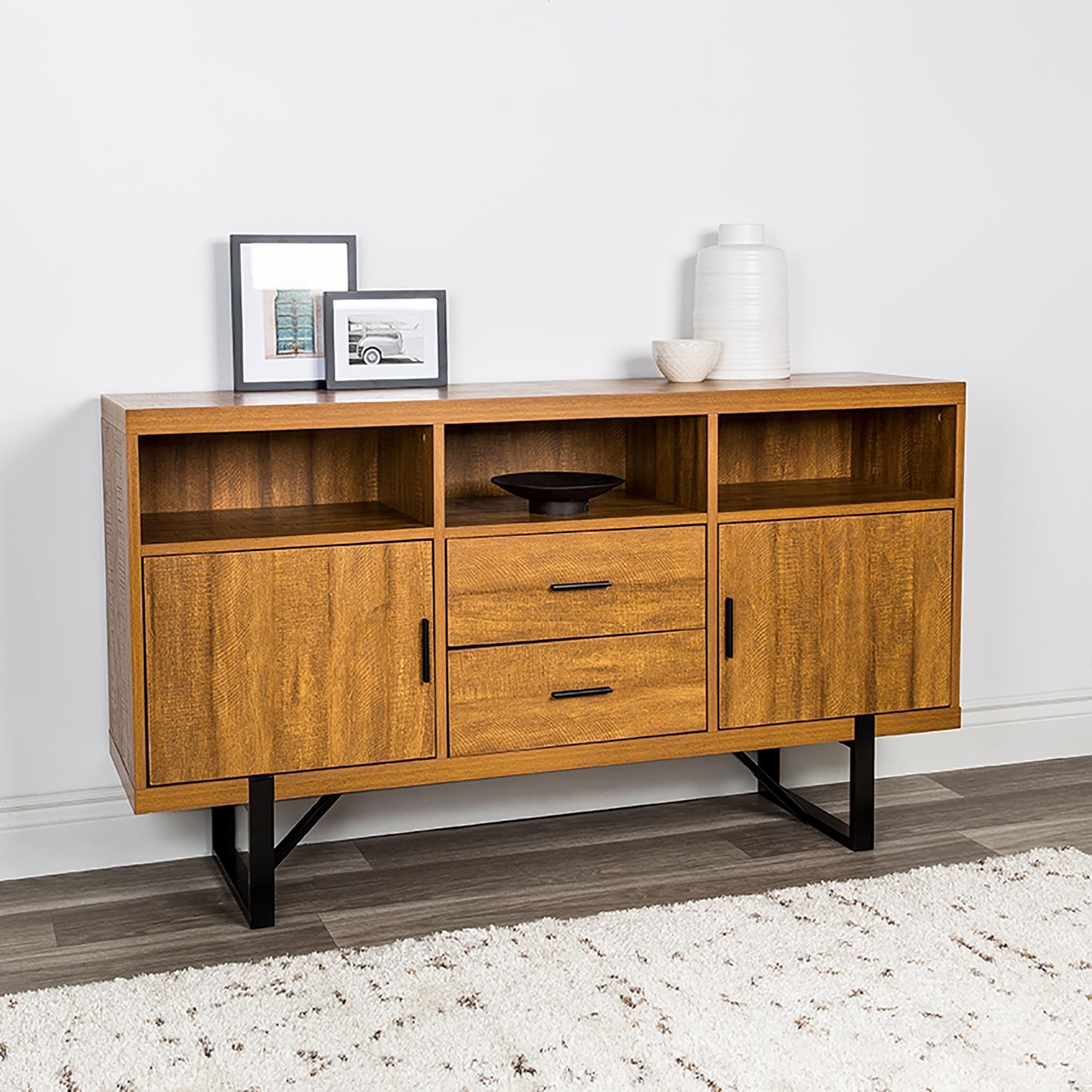 Ksp Domaine Wood Sideboard (brown) Throughout Most Popular Wendell Sideboards (View 20 of 20)