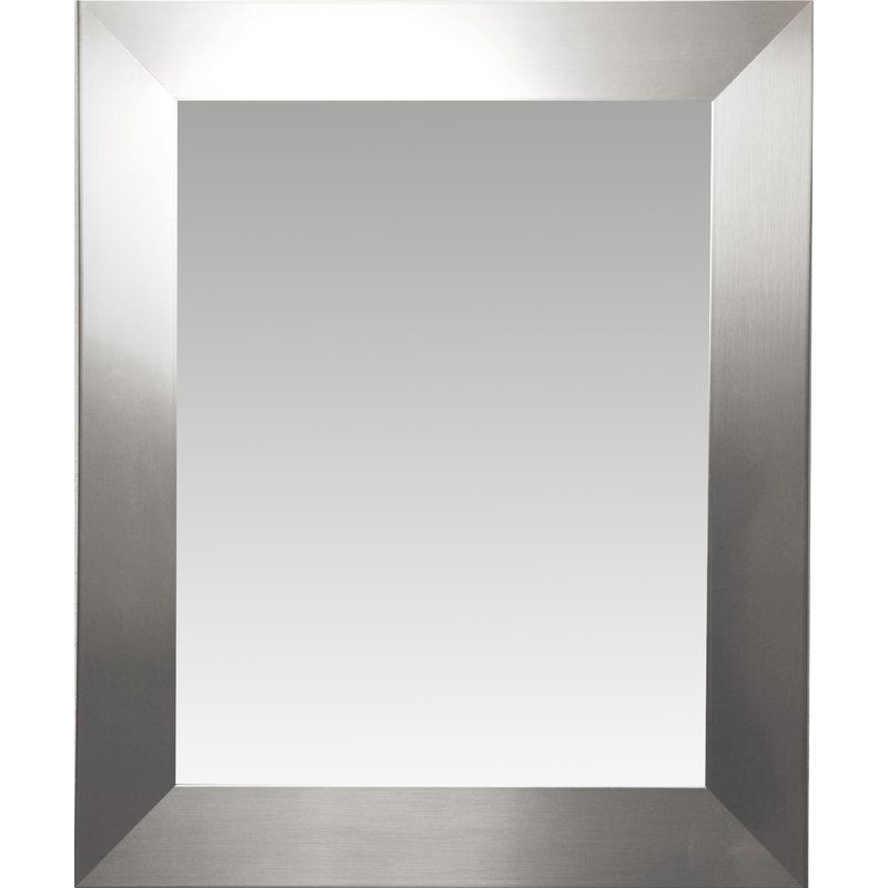 Kurt Modern & Contemporary Wall Mirror In Koeller Industrial Metal Wall Mirrors (View 16 of 20)