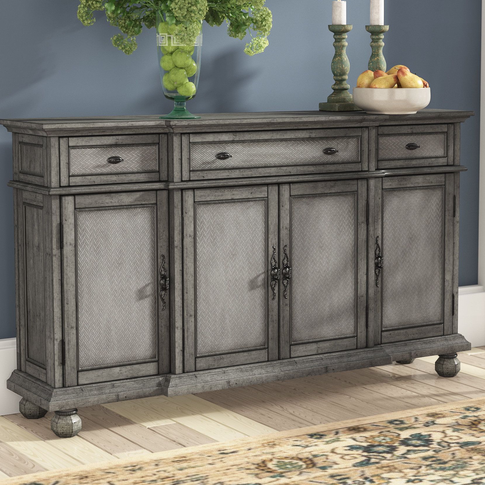 Narrow Credenza | Wayfair Pertaining To Most Popular Caines Credenzas (Photo 6 of 20)