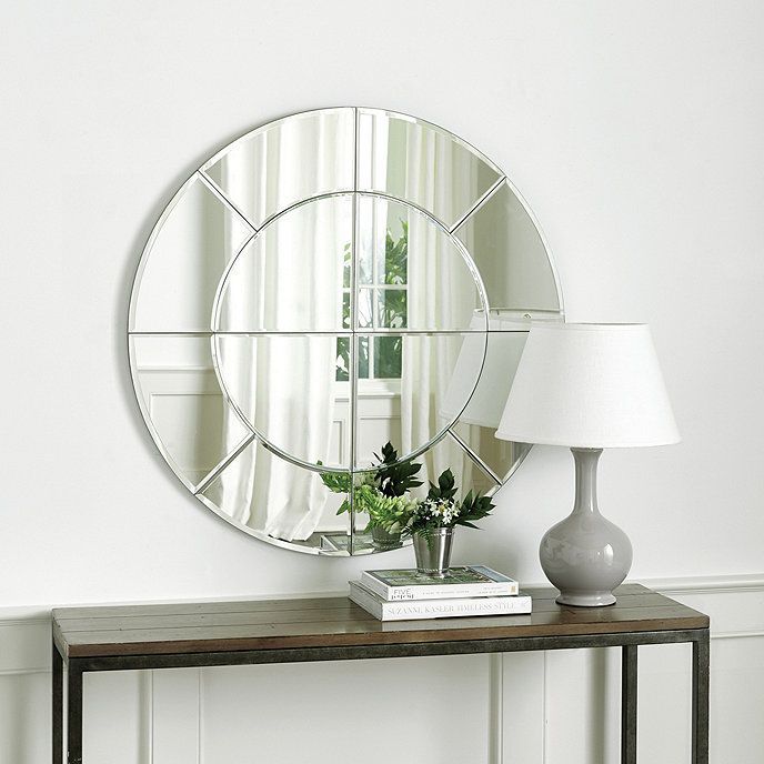 Navire Mirror In 2019 | Redecorating | Mirror, Mirror Above Regarding Lidya Frameless Beveled Wall Mirrors (View 12 of 20)