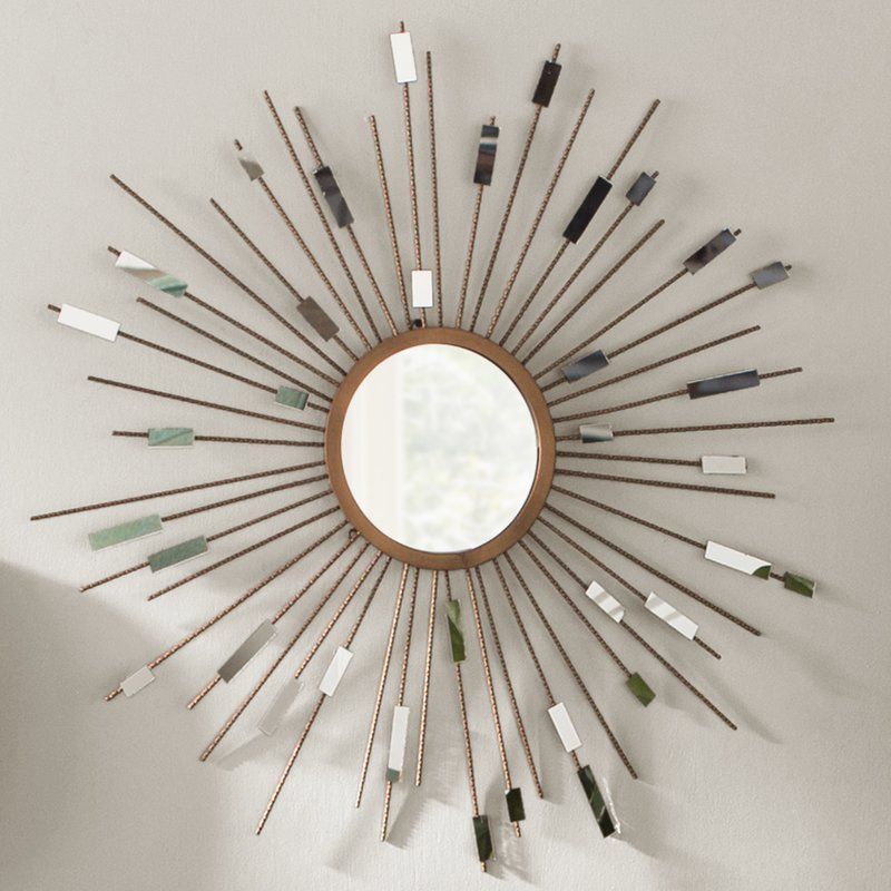 Orion Starburst Wall Mirror Intended For Jarrod Sunburst Accent Mirrors (View 16 of 20)