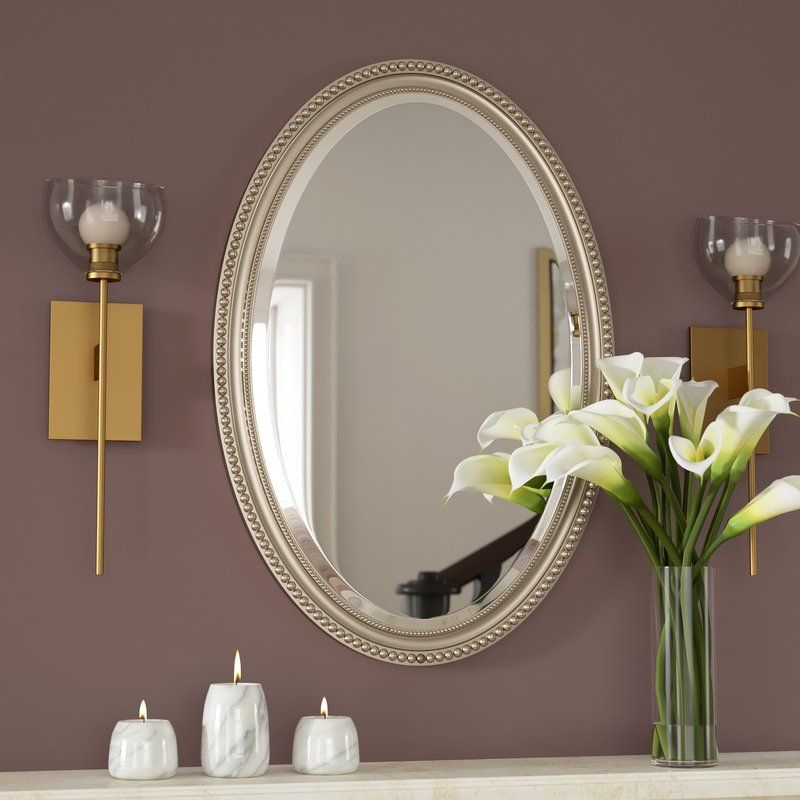 Featured Photo of The Best Oval Metallic Accent Mirrors