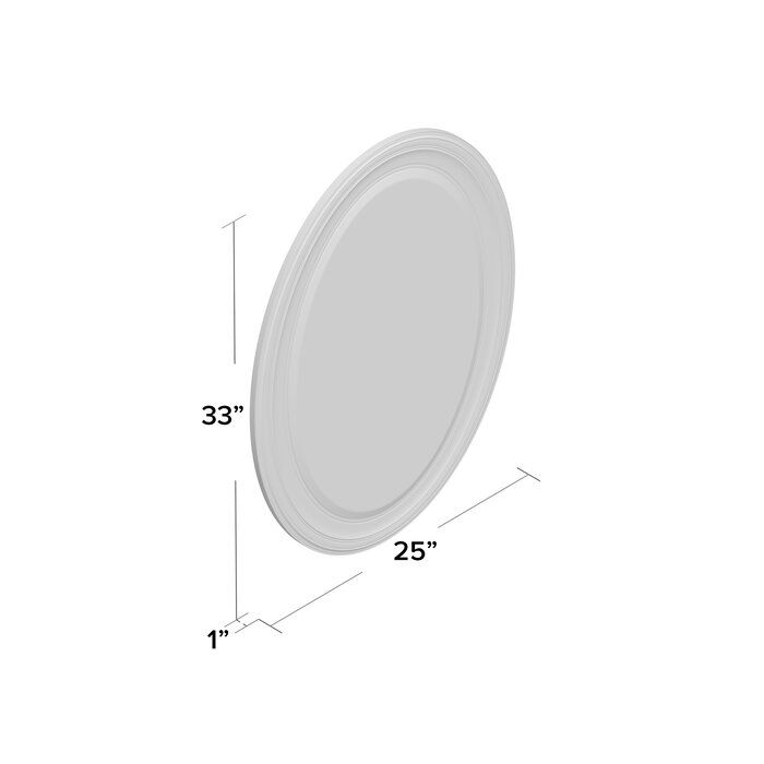 Pfister Oval Wood Wall Mirror Intended For Pfister Oval Wood Wall Mirrors (View 11 of 20)