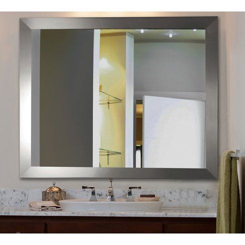Rayne Mirrors Inc. – American Made Rayne Modern Rectangle Within Modern Rectangle Wall Mirrors (Photo 13 of 20)