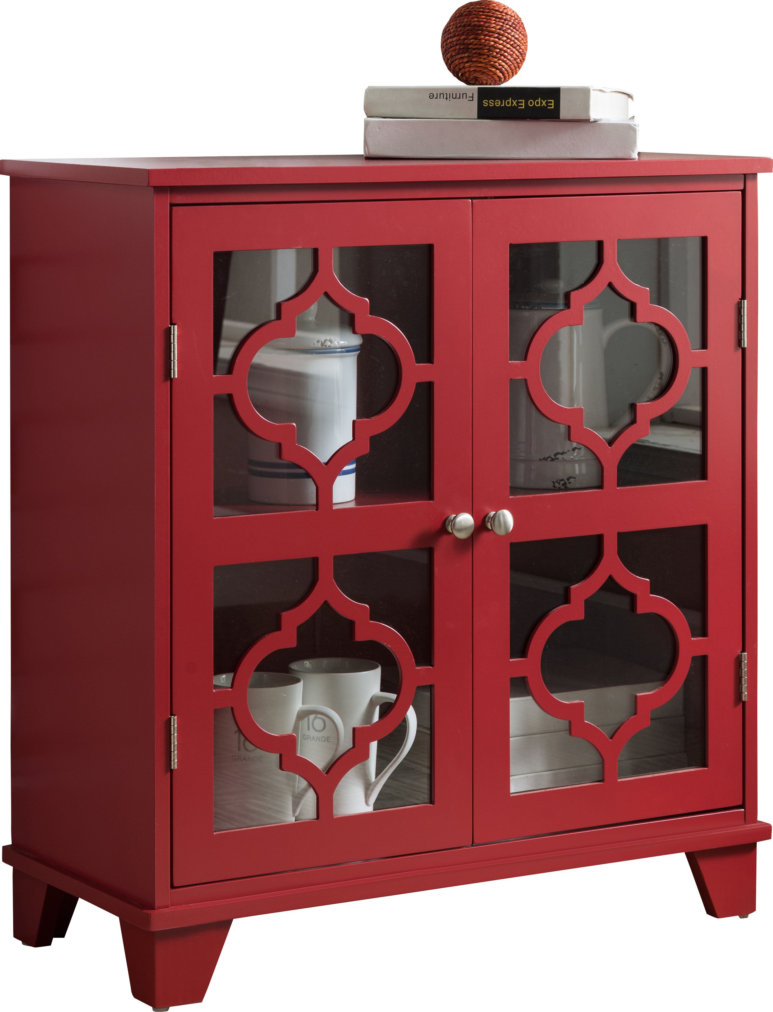 Red Sideboards & Buffets | Joss & Main With Regard To Most Recently Released Candace Door Credenzas (Photo 13 of 20)