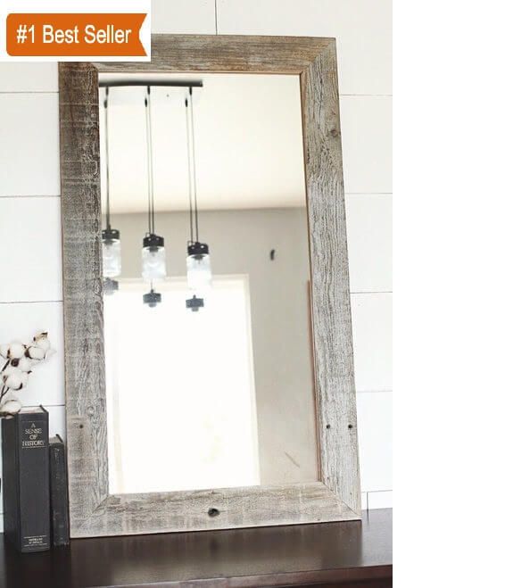 Rustic Mirrors | Wood, Metal & Farmhouse Framed Mirrors With Regard To Longwood Rustic Beveled Accent Mirrors (View 14 of 20)