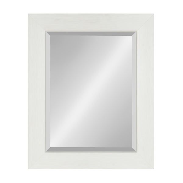 Shop Kate And Laurel Boardwalk Framed Beveled Wall Mirror In Rectangle Plastic Beveled Wall Mirrors (View 16 of 20)