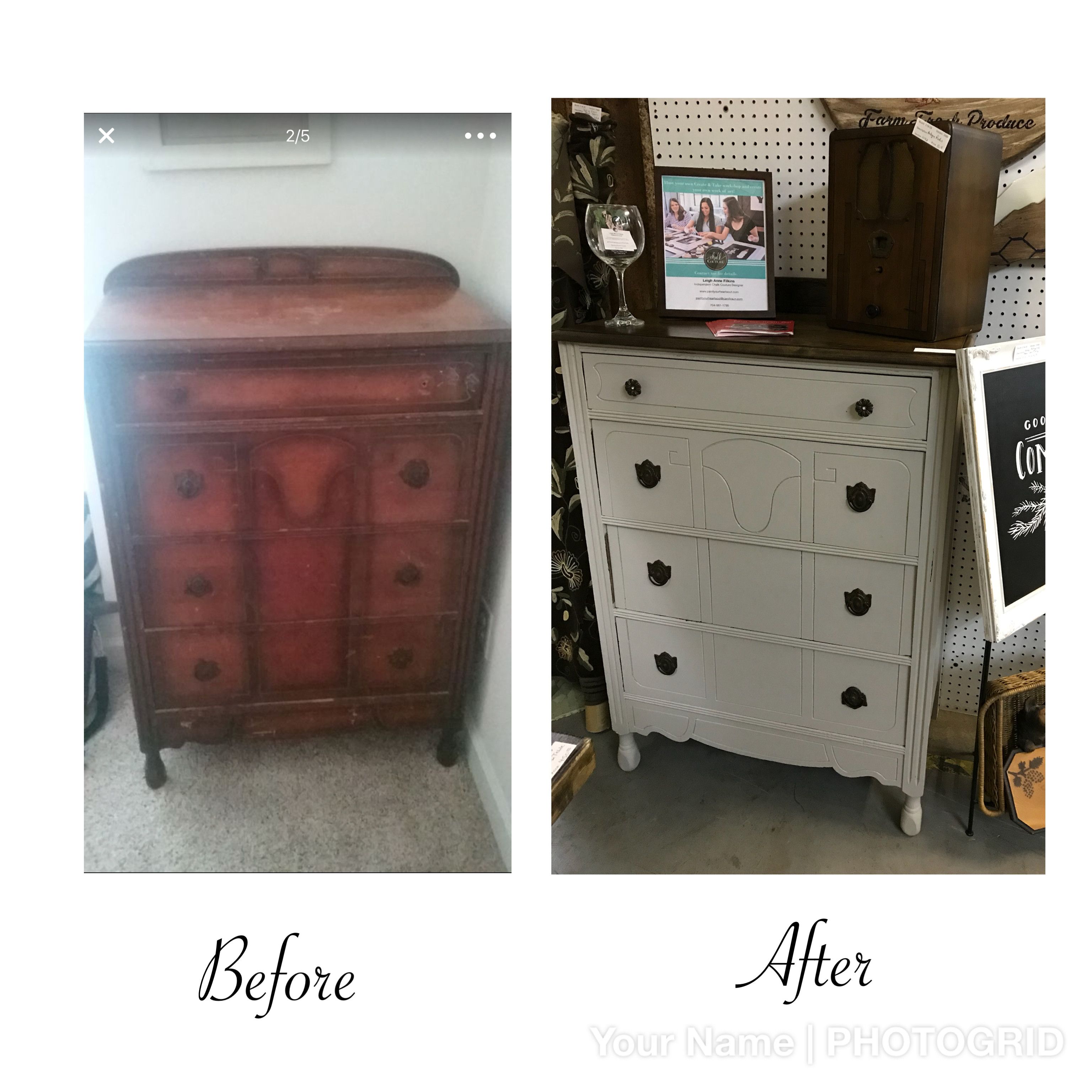 Sold: Dresser Before And After For Most Popular Filkins Sideboards (View 18 of 20)