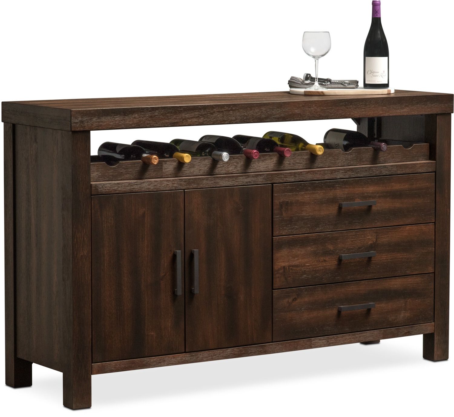 Tribeca Sideboard – Tobacco Throughout Newest Tribeca Sideboards (View 8 of 20)